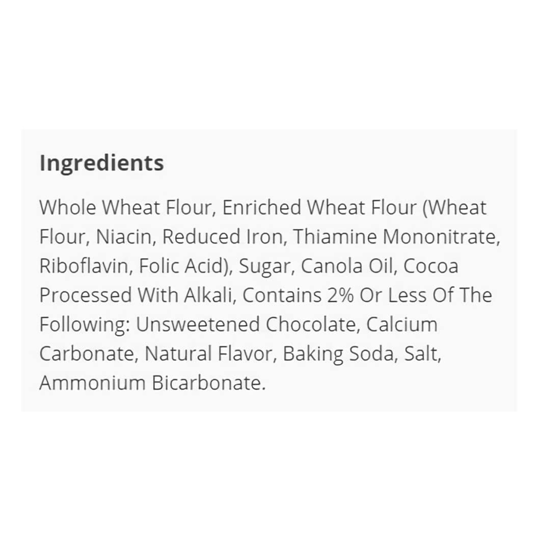 Whole Grain Chocolate Belly Bears School Graham Crackers, 20 Packs 6