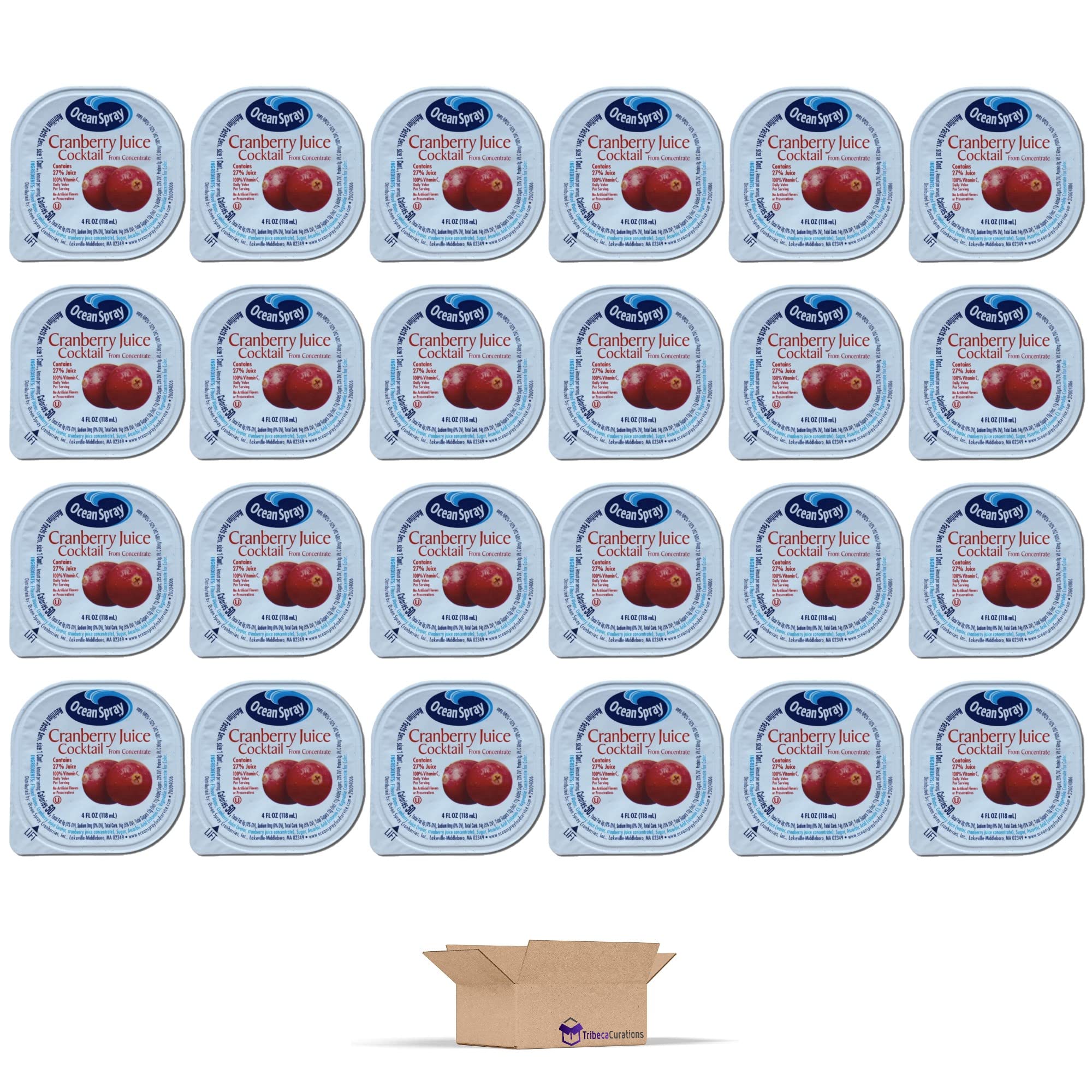 Ocean Spray Cranberry Juice Cocktail Mini To Go Cups, 24 Pack 3