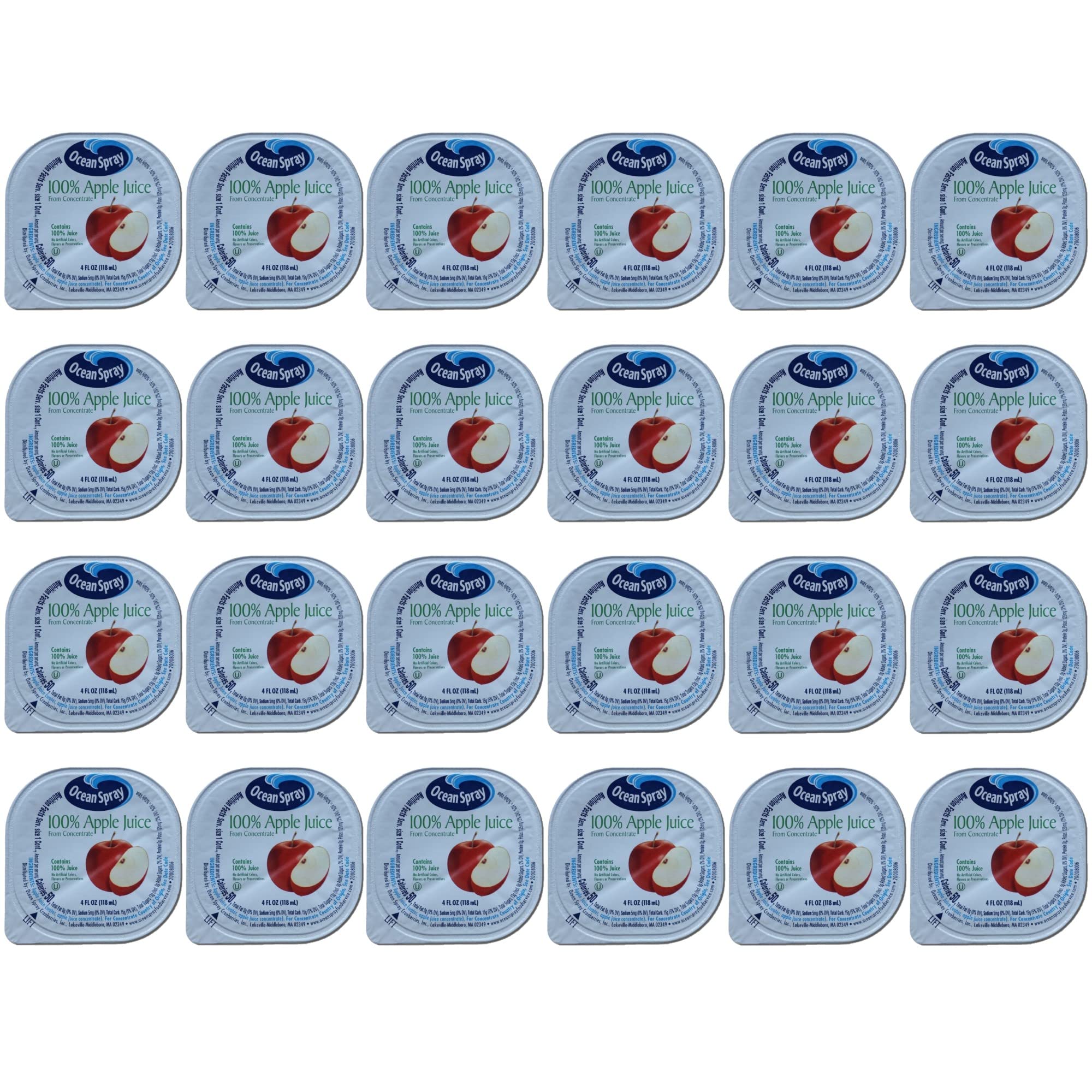 Ocean Spray Apple Juice Mini To Go Cups, 24 Pack 3