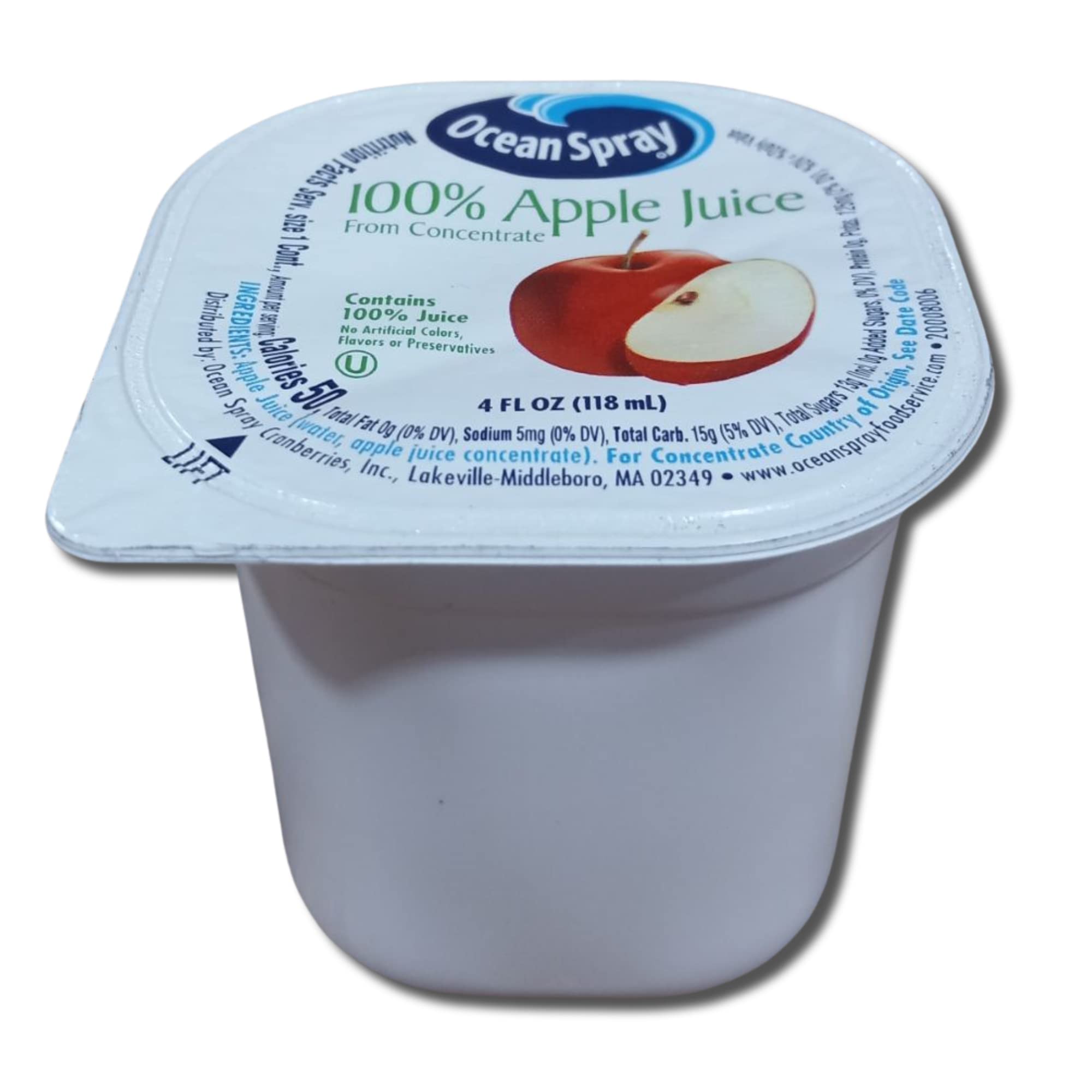 Ocean Spray Apple Juice Mini To Go Cups, 24 Pack 4