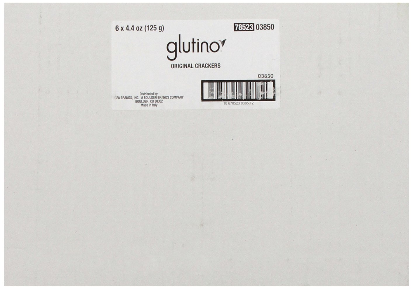 Glutino Gluten Free Crackers, Original, 4.4 Ounce Boxes (Pack of 6) 6