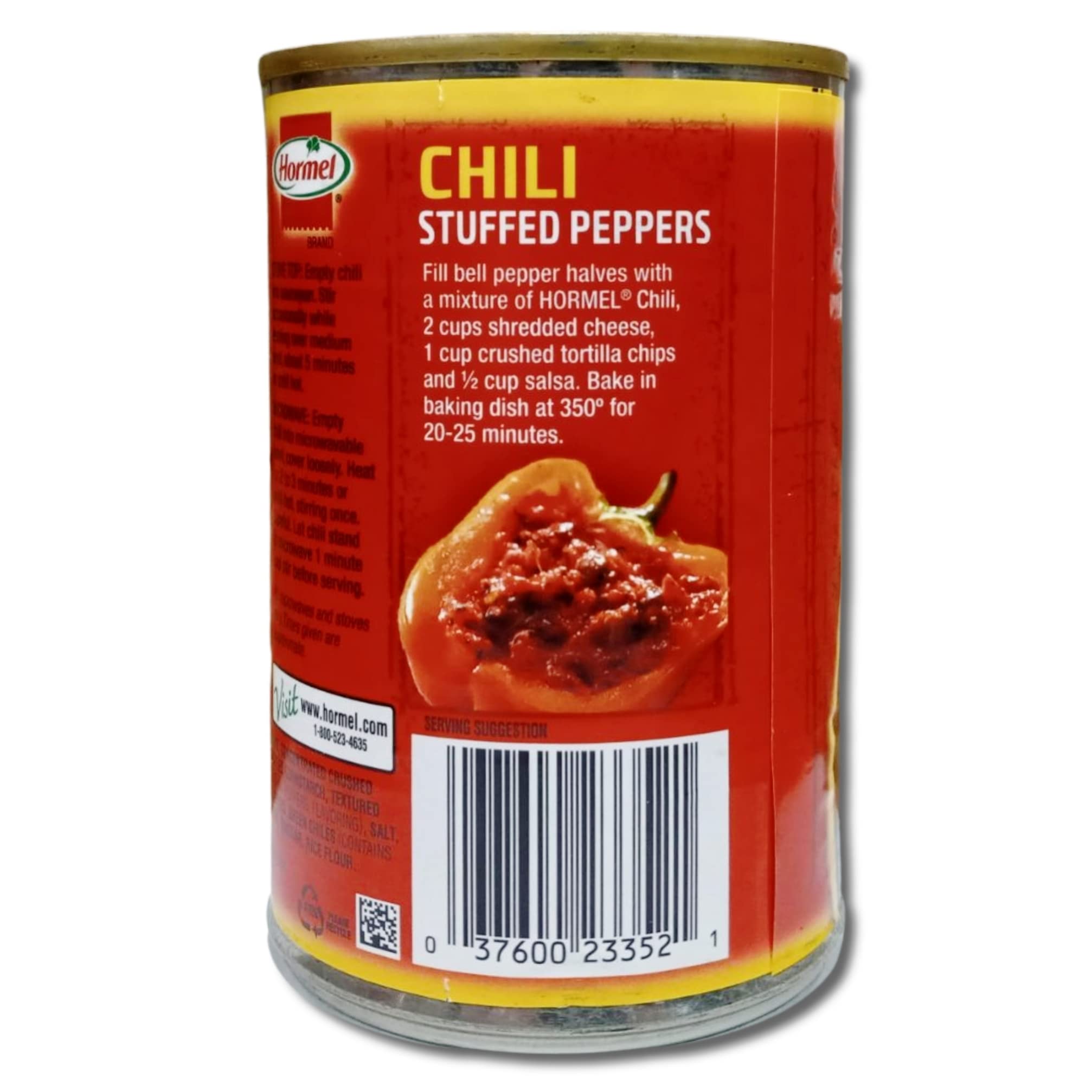 Hot Chili with Beans Value Pack   | 15 Ounce Can | Pack of 4 5
