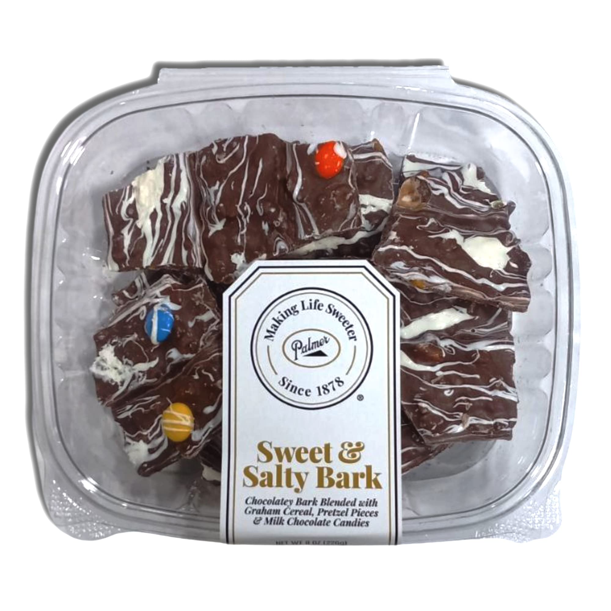 Sweet & Salty Chocolate Bark Value Pack   | 8 Ounce | Pack of 2 4