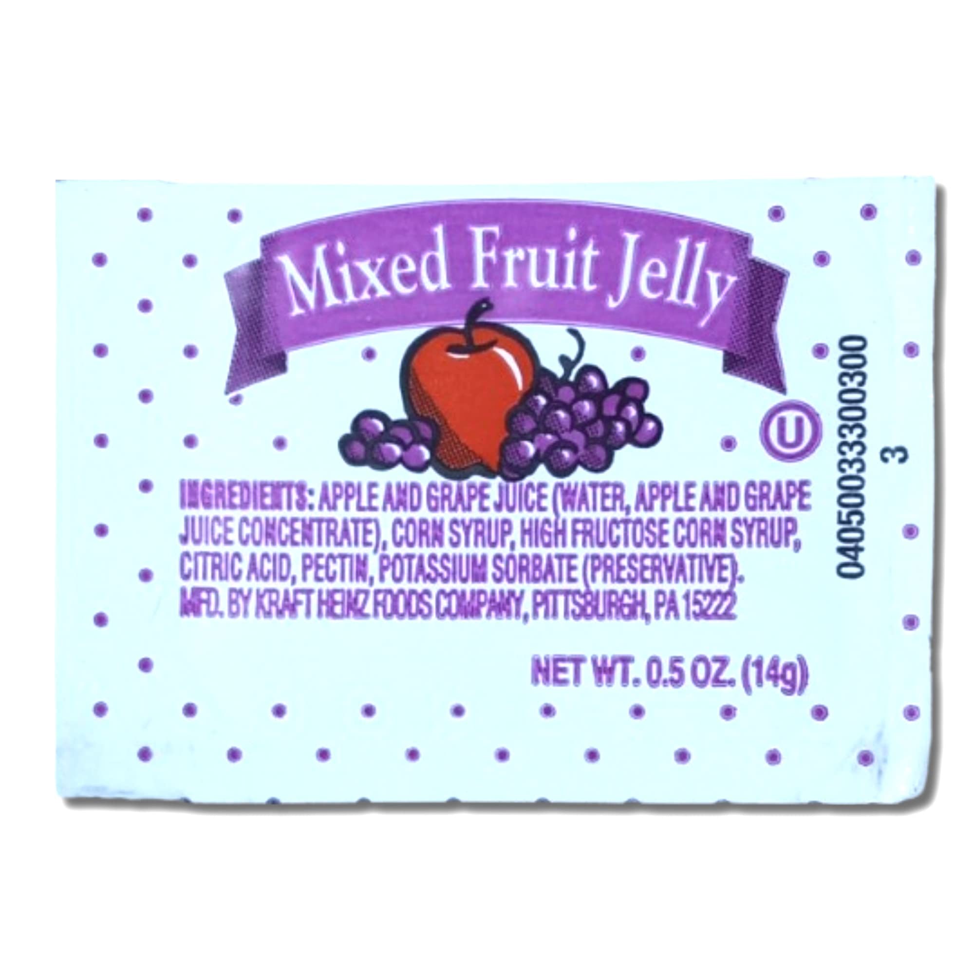 Jelly & Jam Bulk Value Pack | .5 Oz Cups | 200 Count (80 Grape, 80 Strawberry, 40 Mixed Fruit) 5