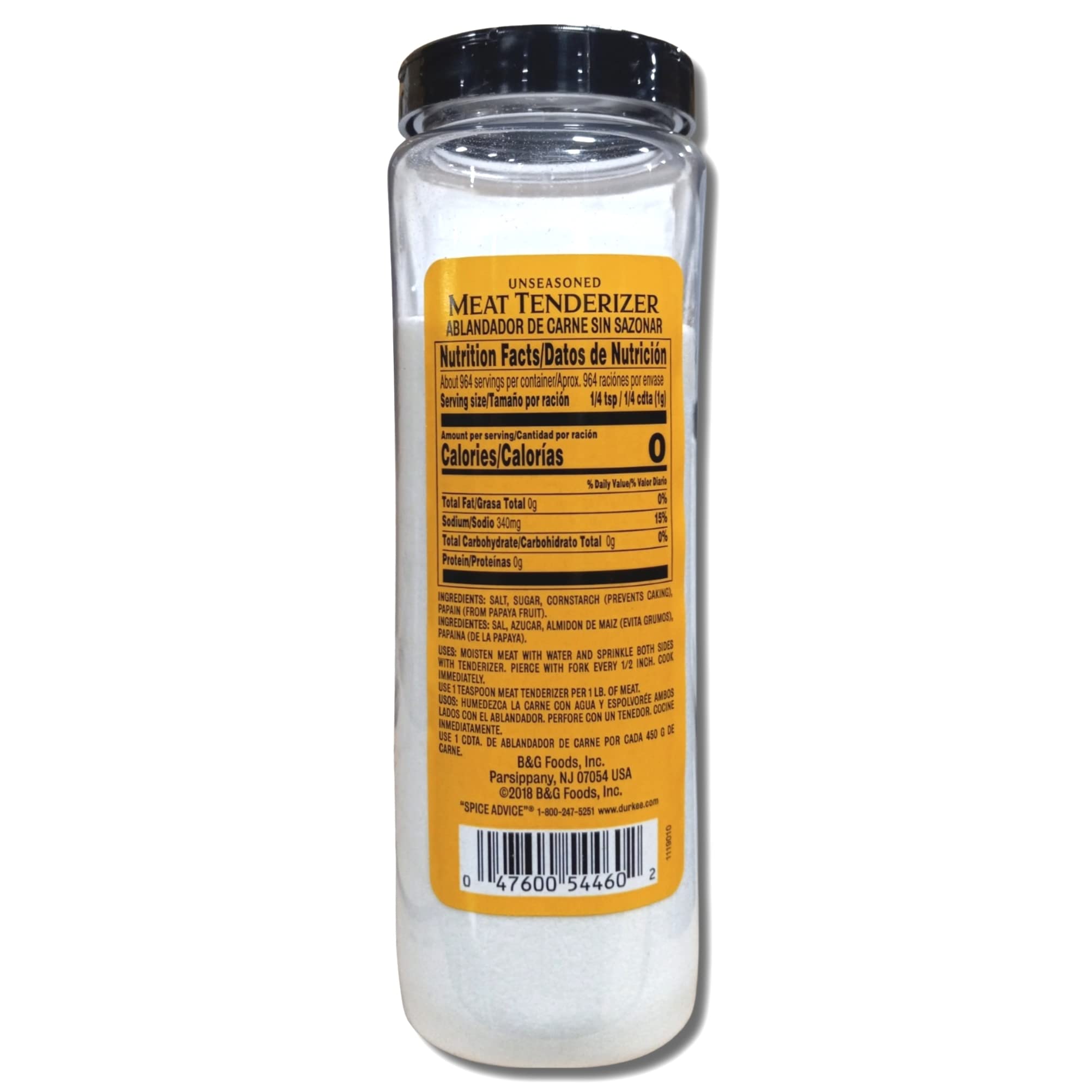 Unseasoned Meat Tenderizer Seasoning Value Pack   | 34 Ounce | Pack of 2 4