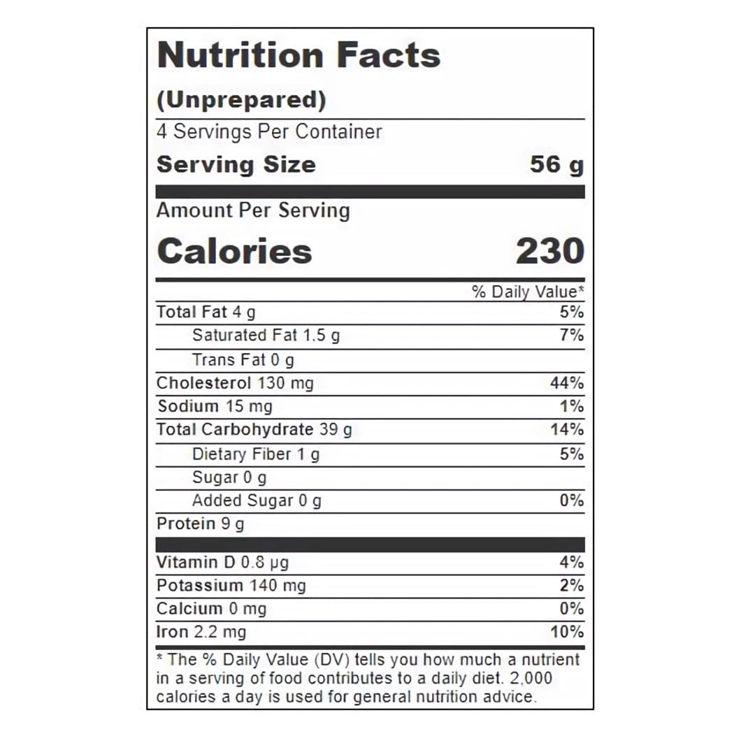 Wide Egg Noodles Value Pack   | 8 Ounce Bag | Pack of 6 5