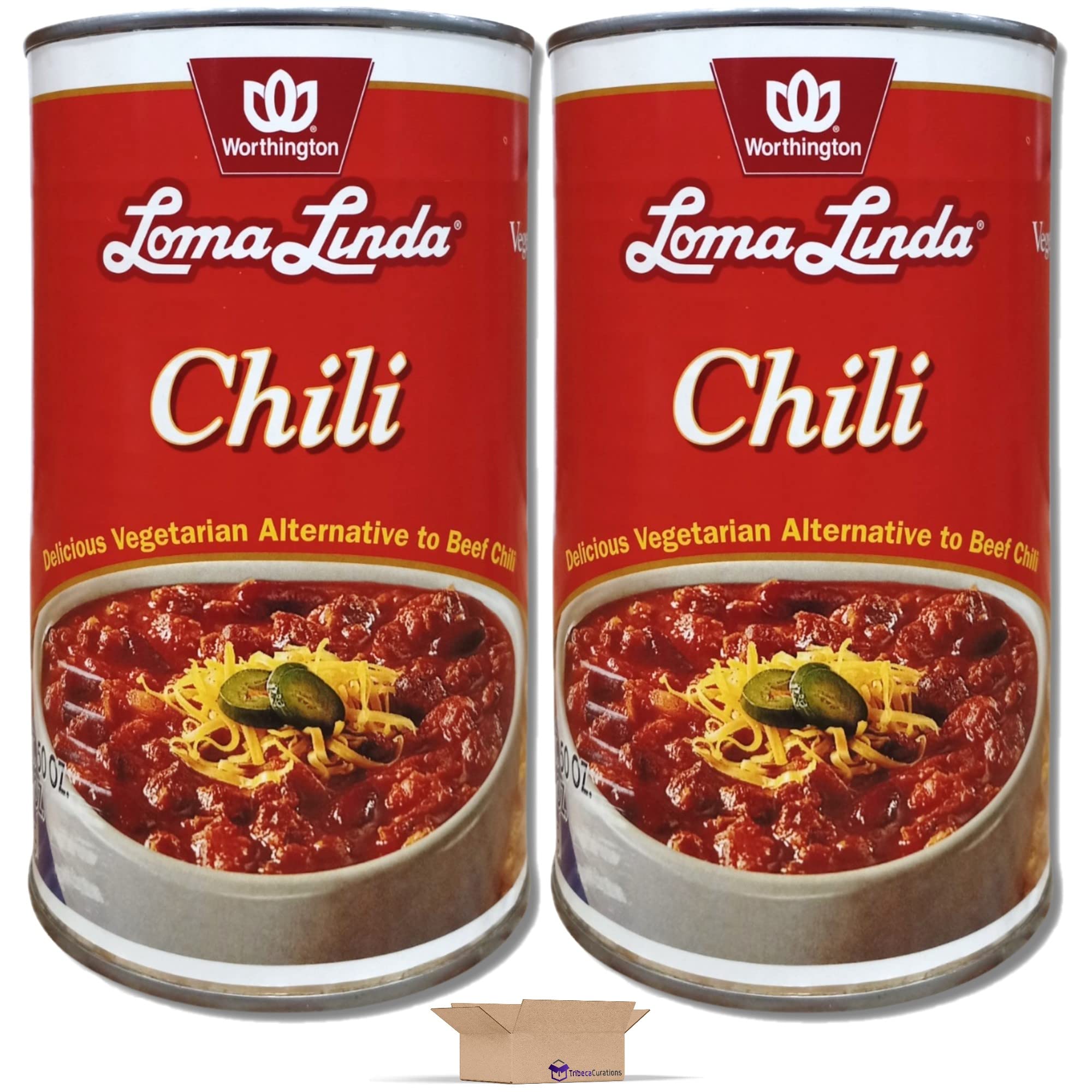 Vegetarian Chili Value Pack 50 Ounce | Pack of 2 3
