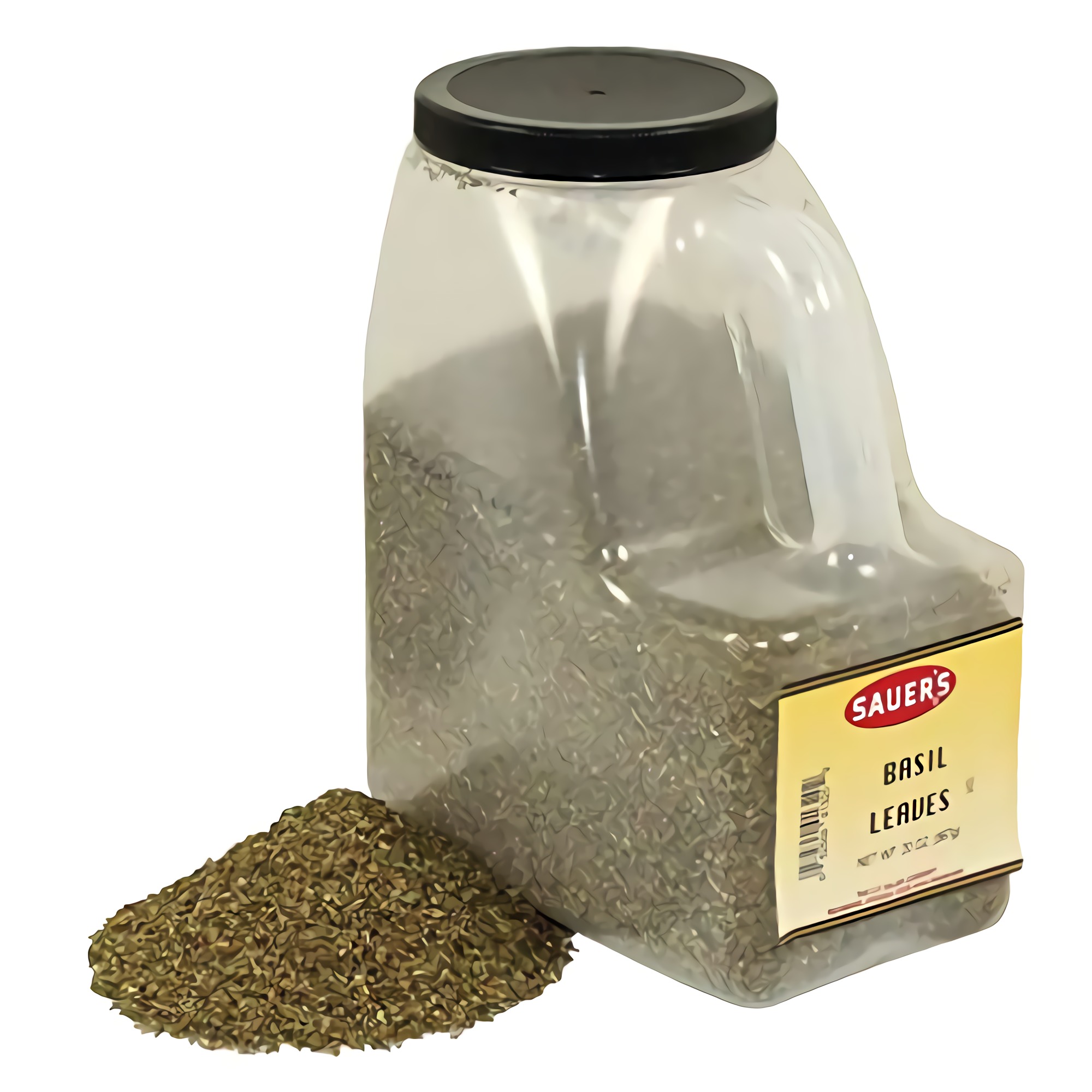 Sauer Basil Leaves, 20 Ounce Bottle, Large Food Service Sizing