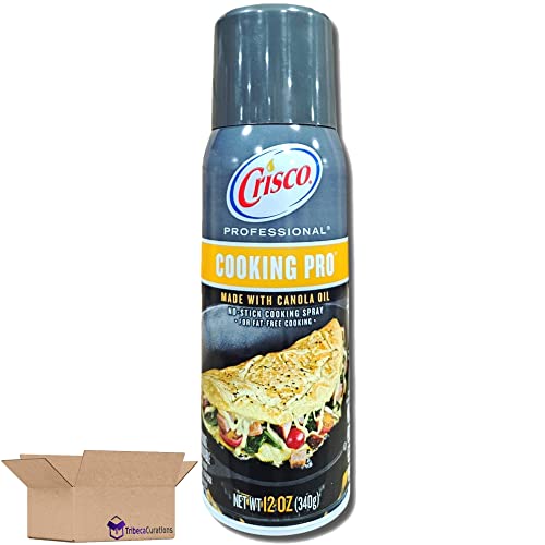 Pro No-Stick Fat Free Canola Oil Cooking Spray Value Pack   | 12 Ounce | Pack of 6