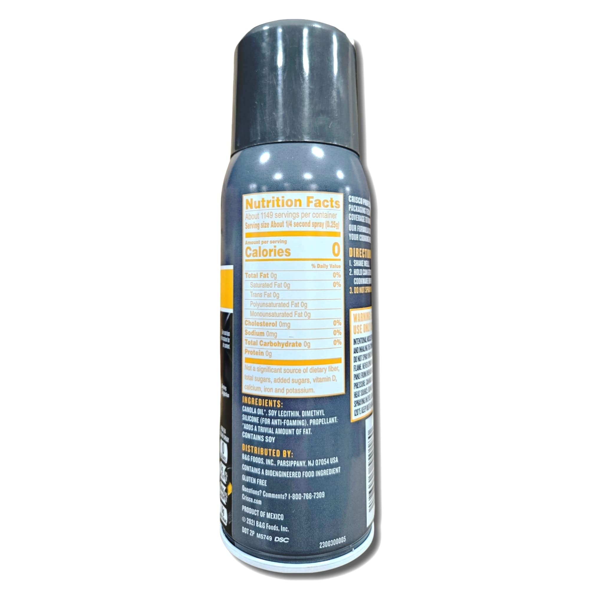 Pro No-Stick Fat Free Canola Oil Cooking Spray Value Pack   | 12 Ounce | Pack of 6 4