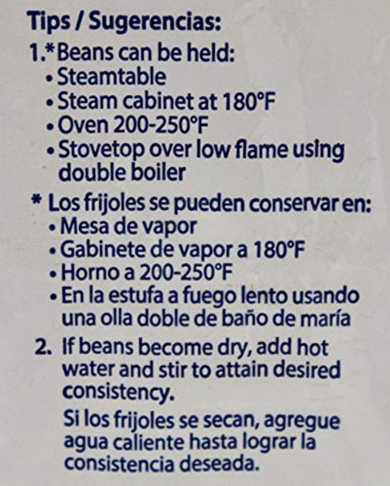 Santiago Traditional Refried Beans Smooth Beans Mix, Dehydrated 1.86 Pound Pouch 4