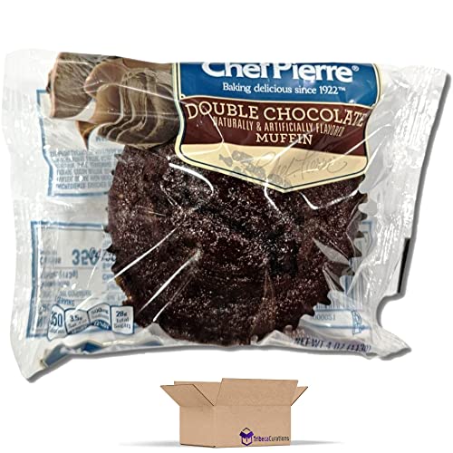 Double Chocolate Muffins Individually Wrapped Value Pack   | 4 Ounce | Pack of 12 3