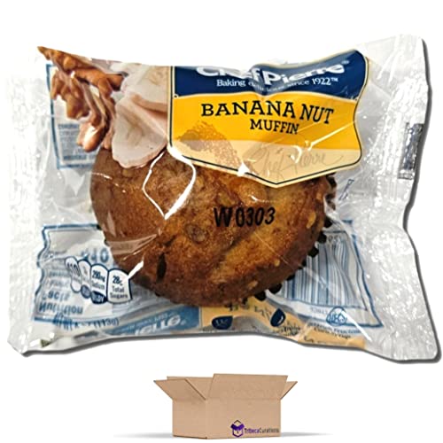 Banana Nut Muffins Individually Wrapped Value Pack   | 4 Ounce | Pack of 12
