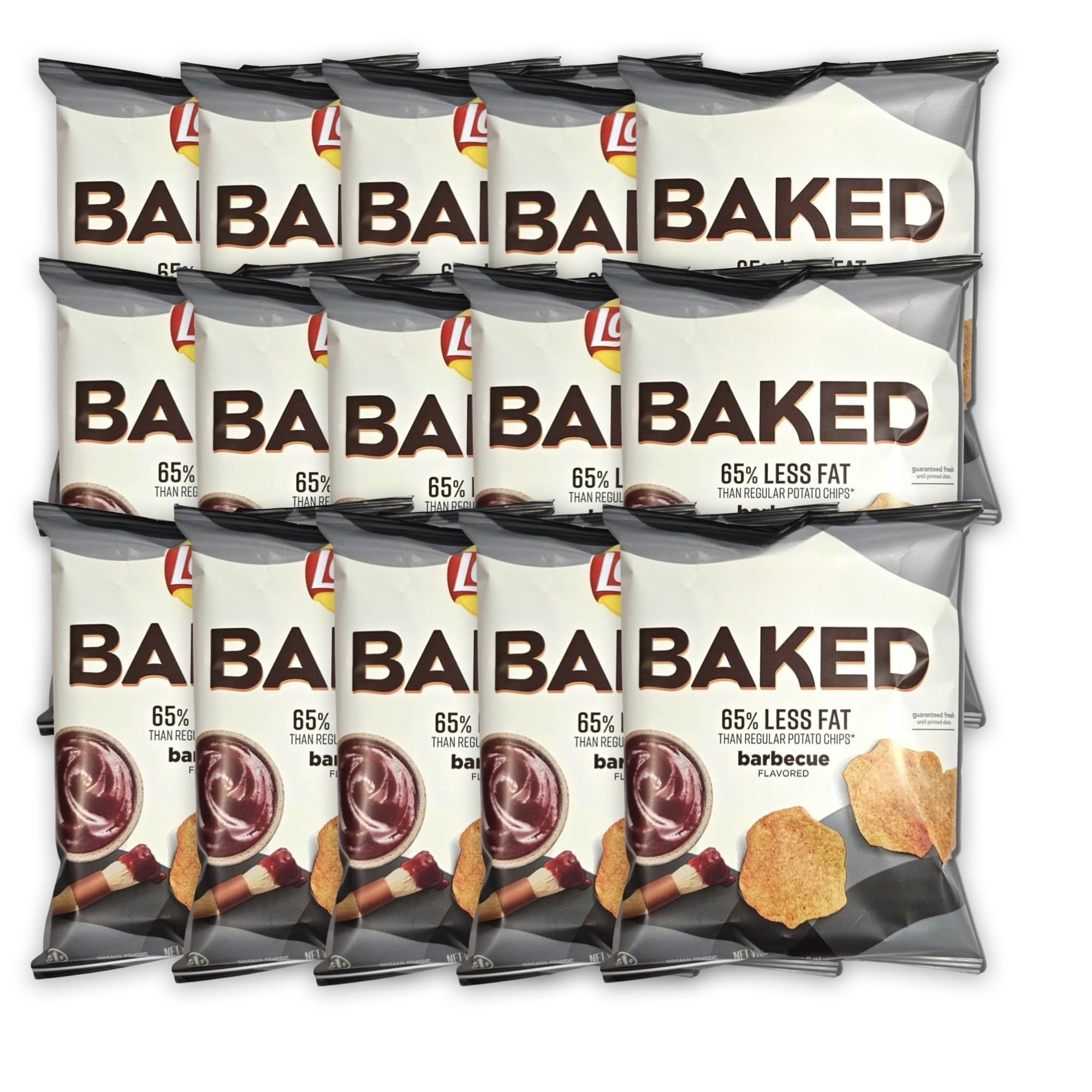 Baked Lay's Barbecue Potato Chips, .875 Oz, 15 Pack 3
