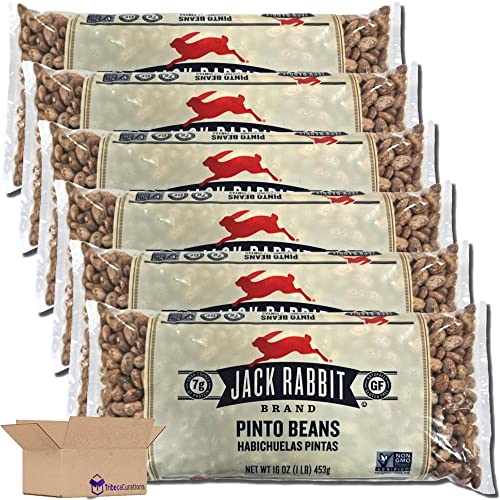Jack Rabbit Pinto Beans, 16 Oz | Pack of 6