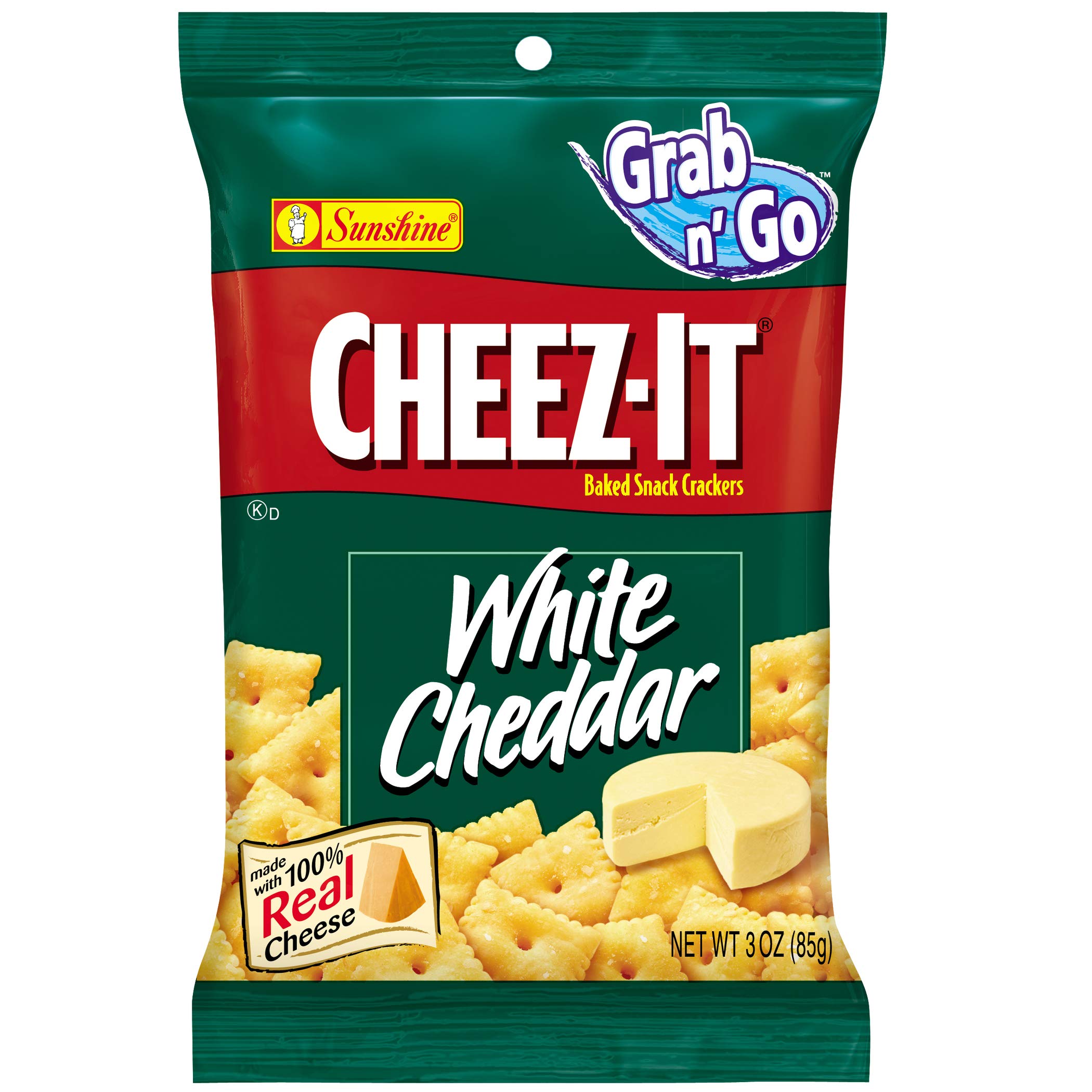 CheezIt Crackers, White Cheddar (Pack of 48) 2