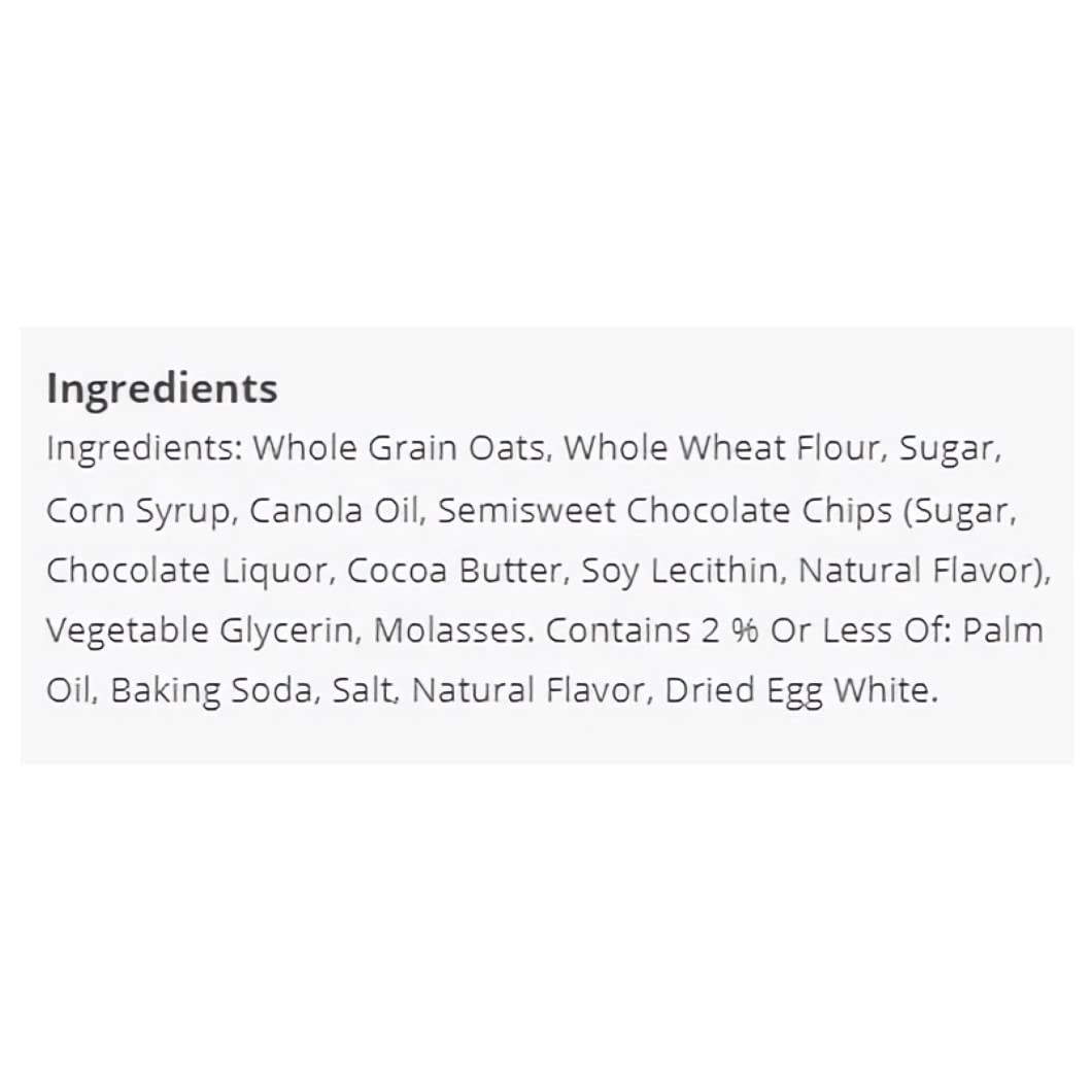 Betty Crocker School Chocolate Chip Oatmeal Bar Value Pack 1.24 Oz | Pack of 24 6