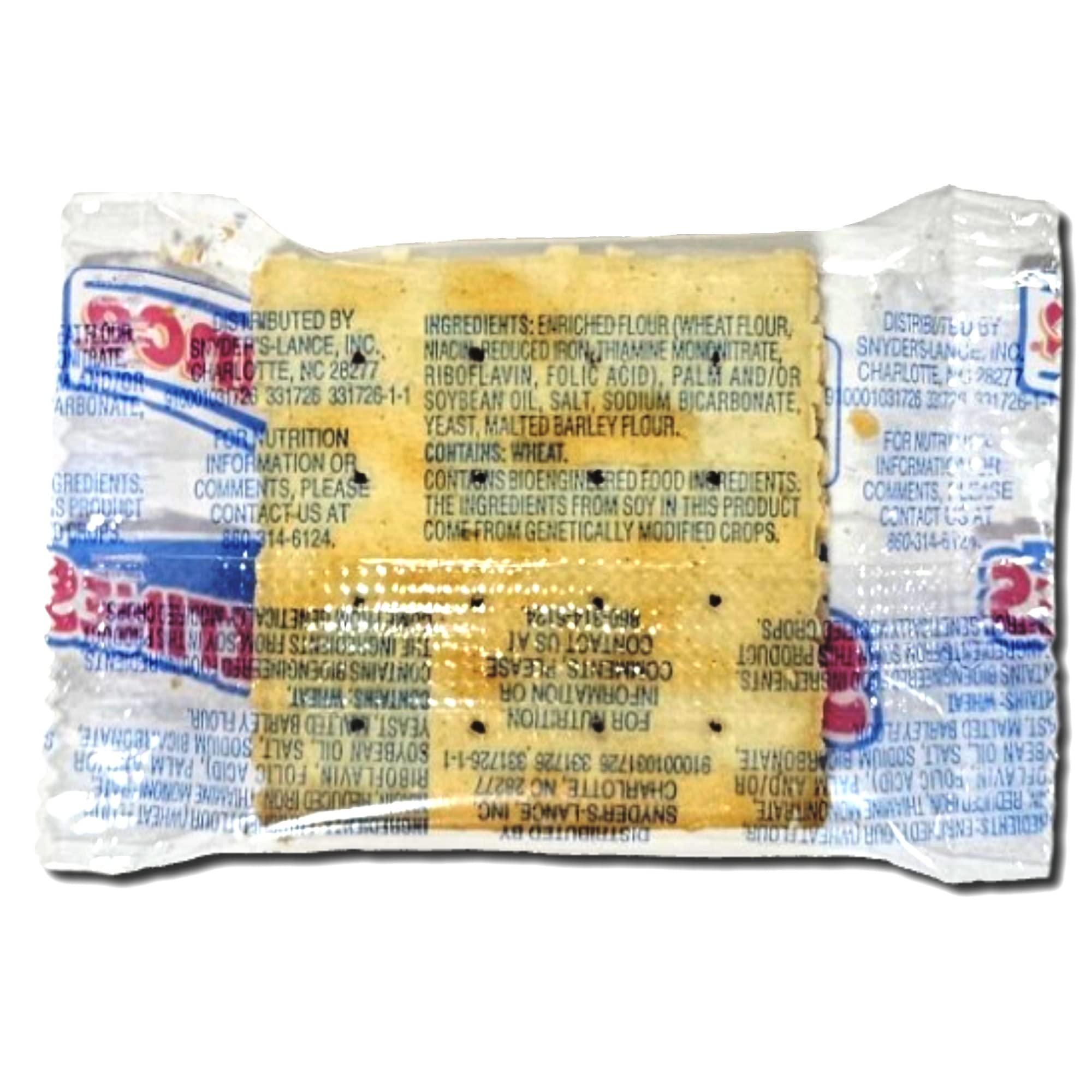 Individually Wrapped 2-Count Saltine Crackers Value Pack   | Pack of 100 (200 Total Crackers) 4