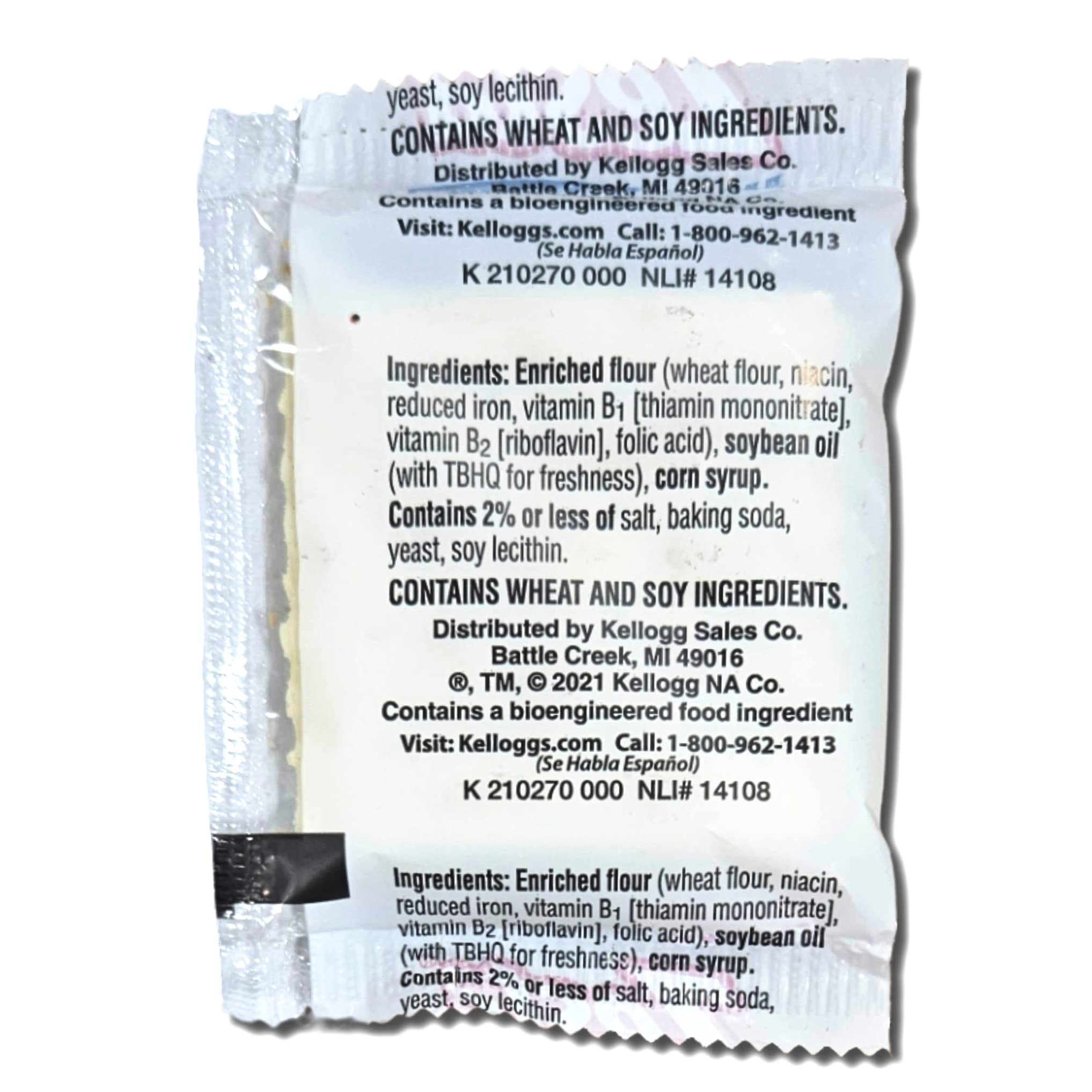 Individually Wrapped 2-Count Unsalted Saltine Cracker Value Pack   Pack of 100 4