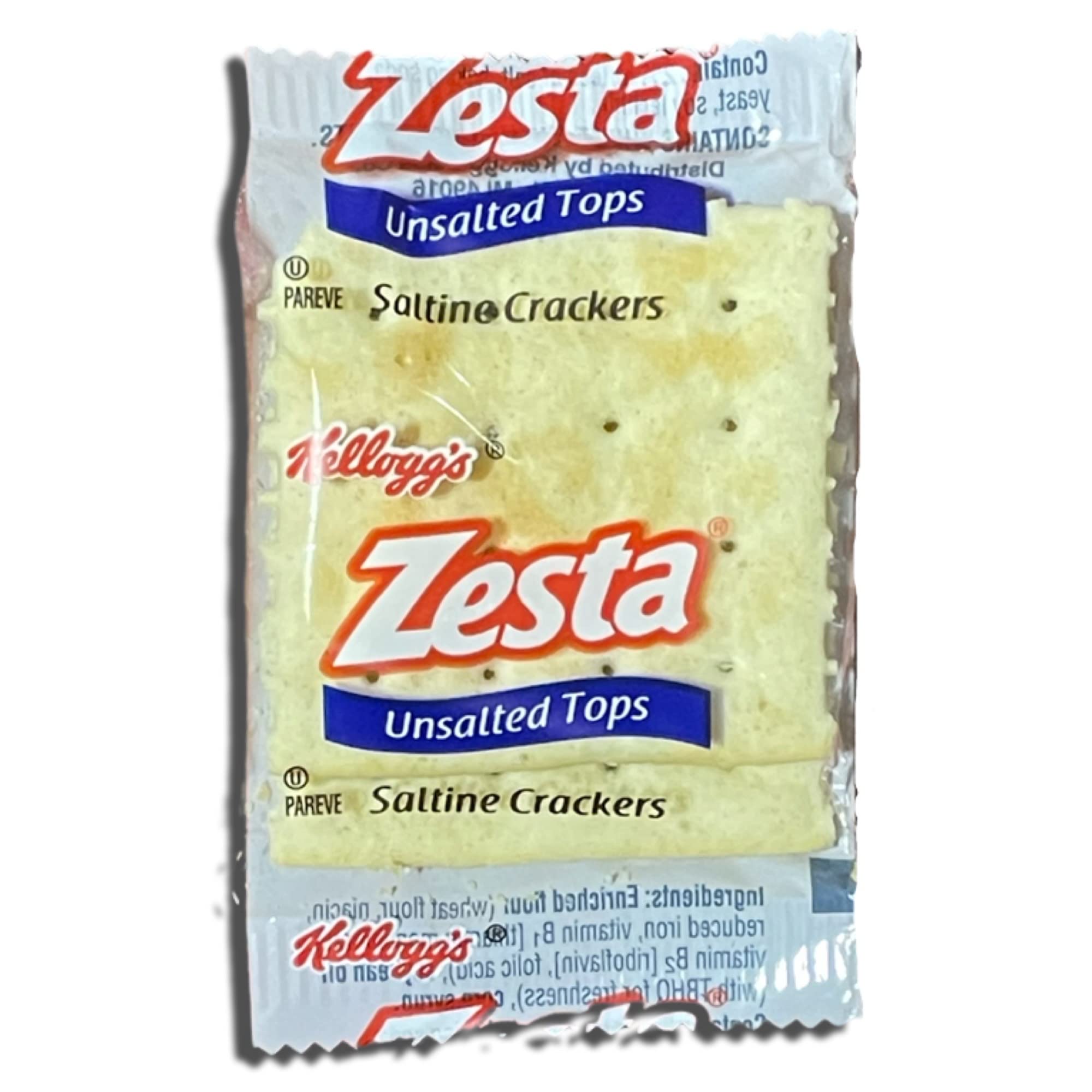 Individually Wrapped 2-Count Unsalted Saltine Cracker Value Pack   Pack of 100 6