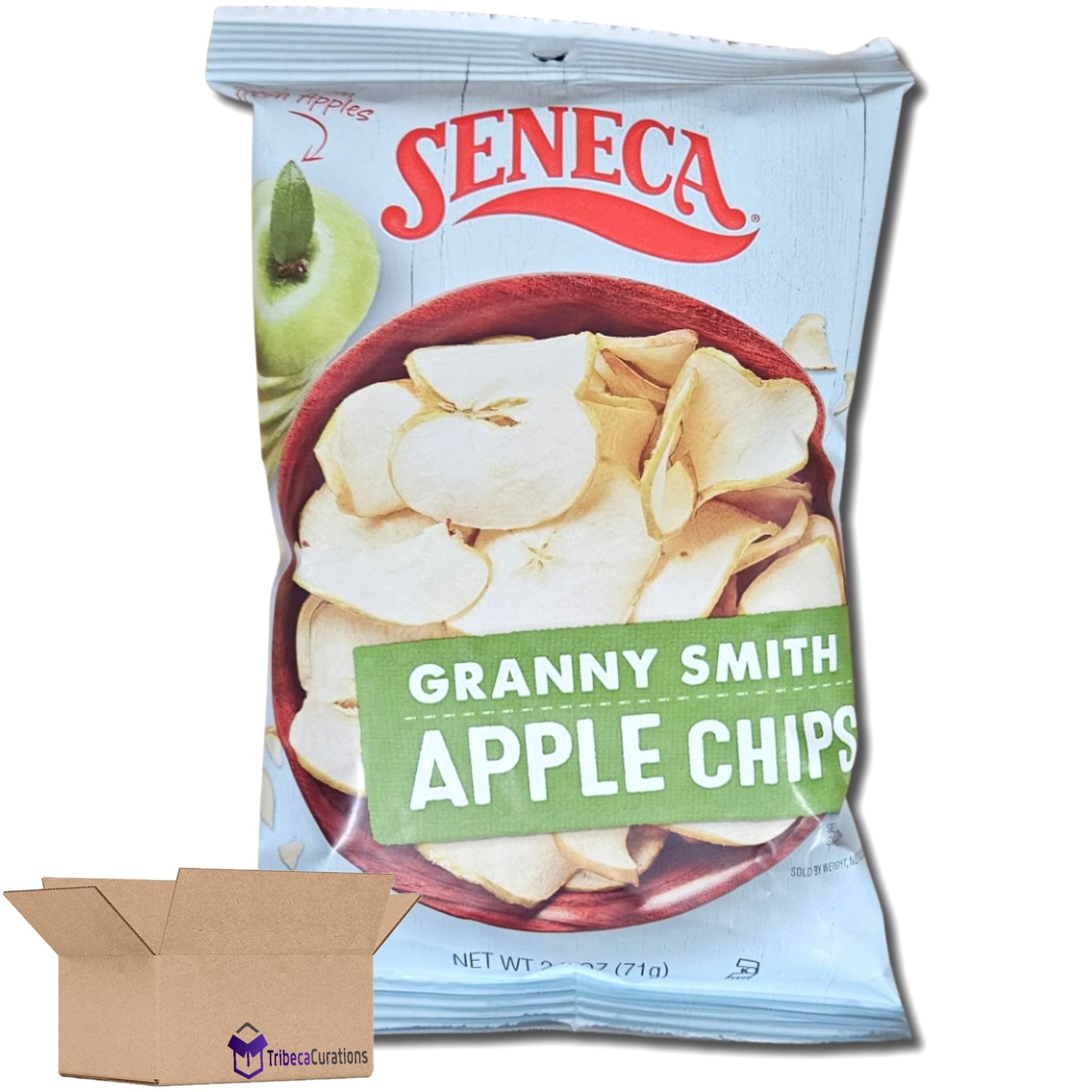 Granny Smith Apple Chips Value Pack | 2.5 Ounce | Pack of 6 3