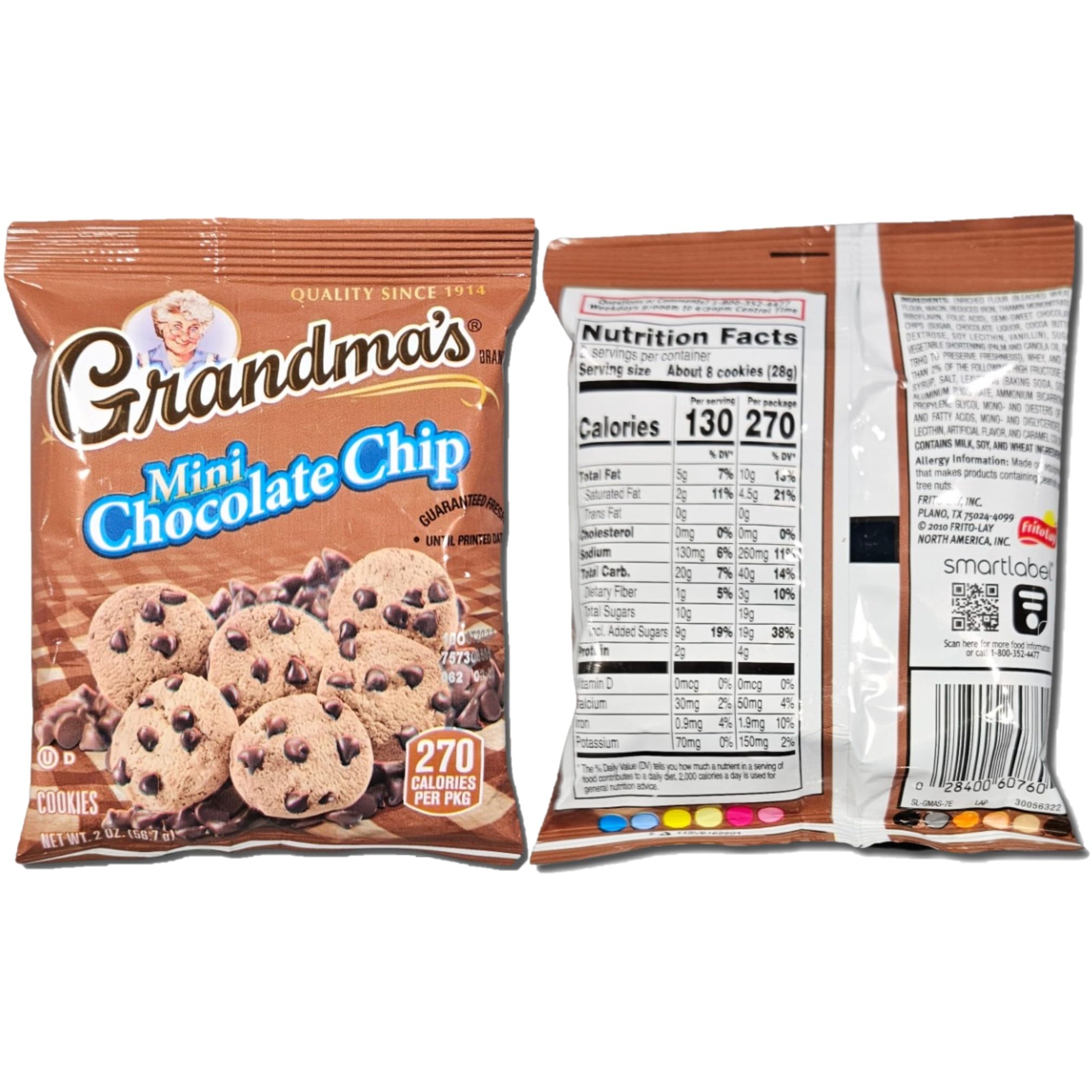 Grandma Chocolate & Vanilla Snack Variety Pack - Pack of 24 Chocolate Chip, Brownie Chip and Mini Chocolate & Vanilla Sandwich Creams 5