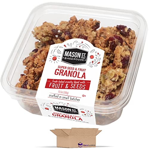 Mason Street Bakehouse Granola Value Pack | Super Seed & Fruit | 10.5 Ounce | Pack of 2 3