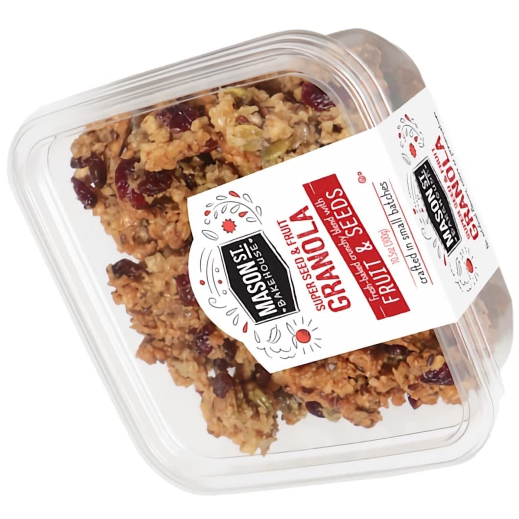 Mason Street Bakehouse Granola Value Pack | Super Seed & Fruit | 10.5 Ounce | Pack of 2 5