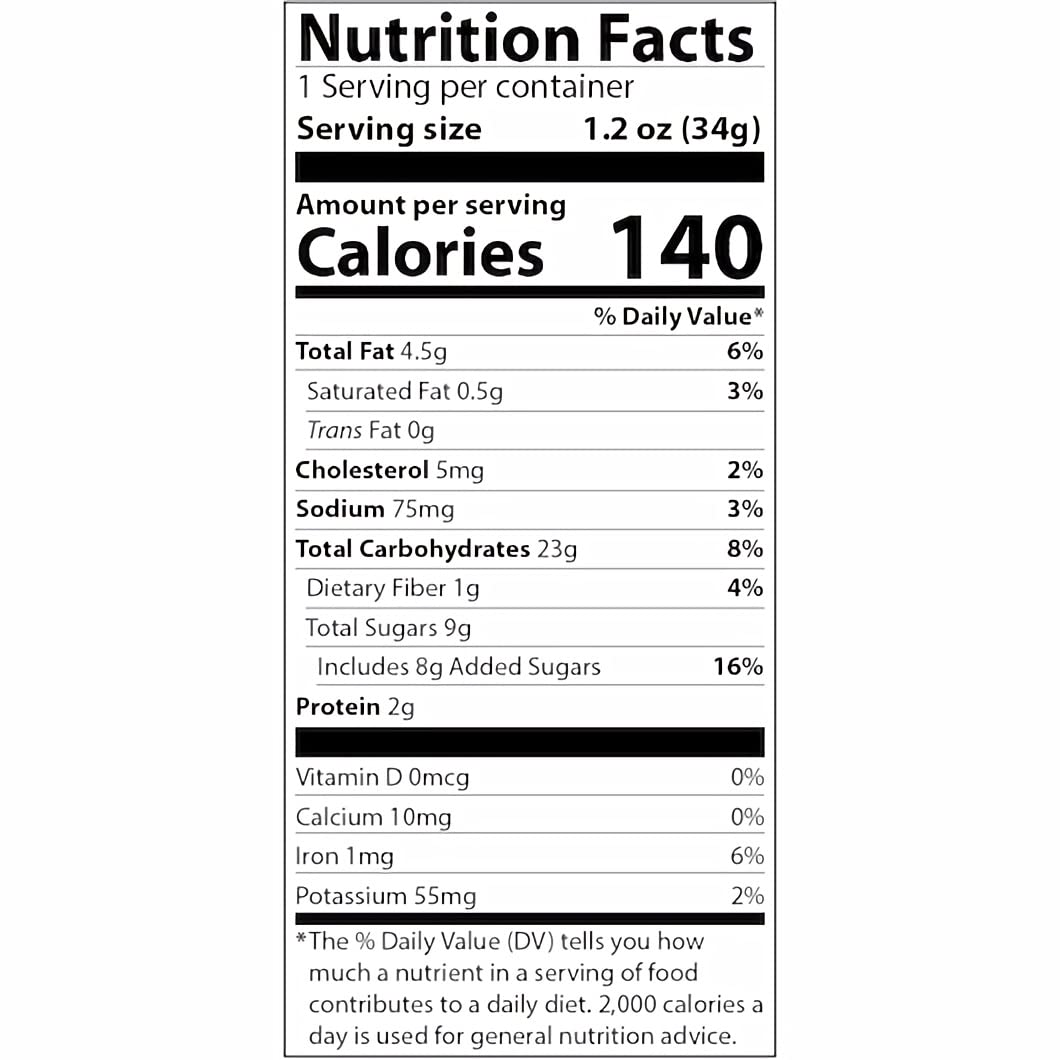 Appleways Strawberry Oatmeal Bar School Snacks | 1.2 Ounce | Pack of 24 6