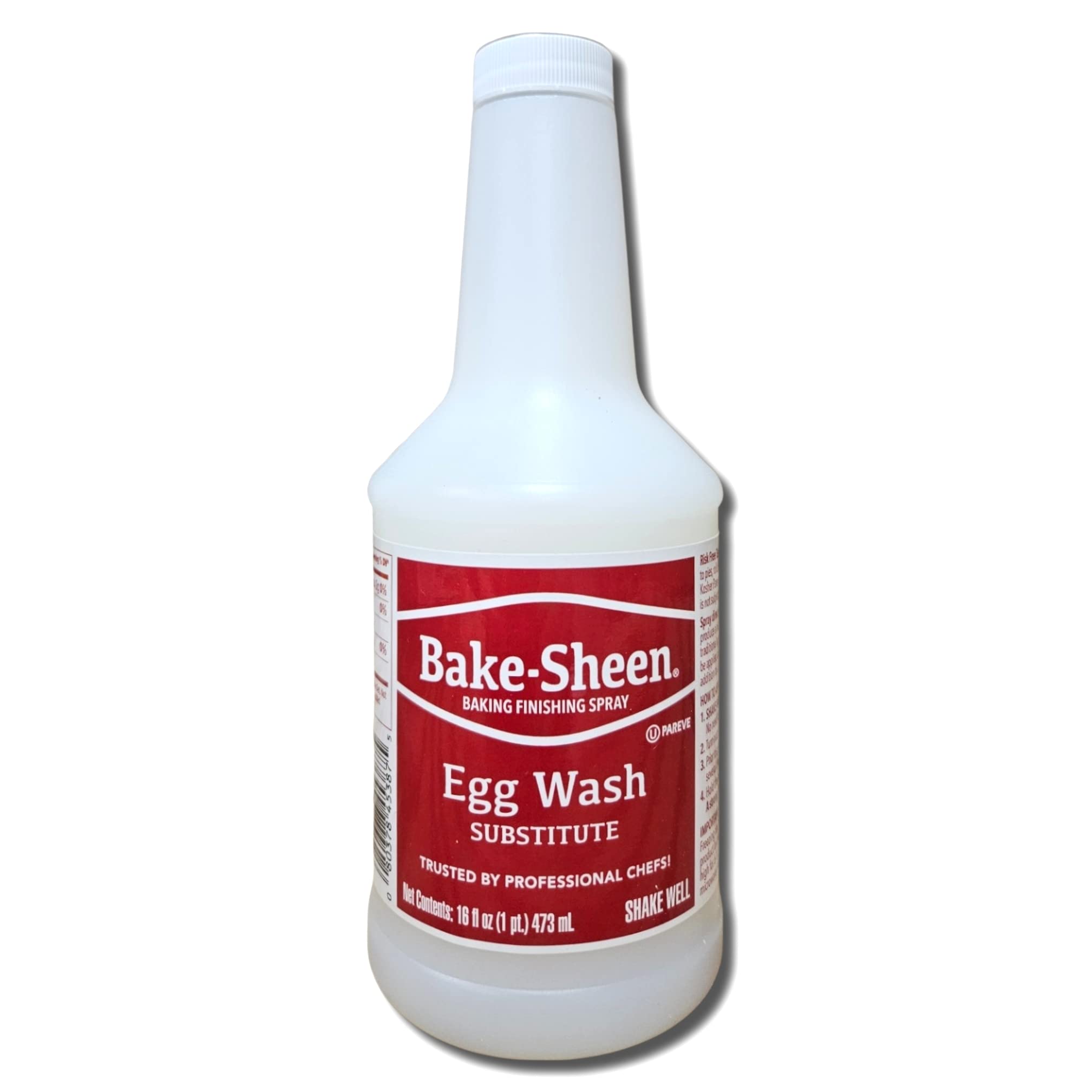 Egg Wash Substitute Baking Finishing Spray | 16 Fl Oz Bottle | Pack of 6 (With Spray Nozzle) 3