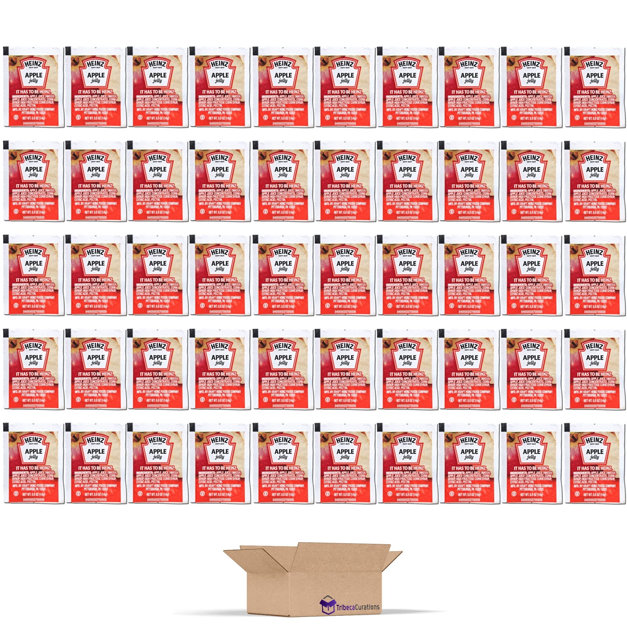 Apple Jelly Single Serve Containers Value Pack   | Pack of 50 3