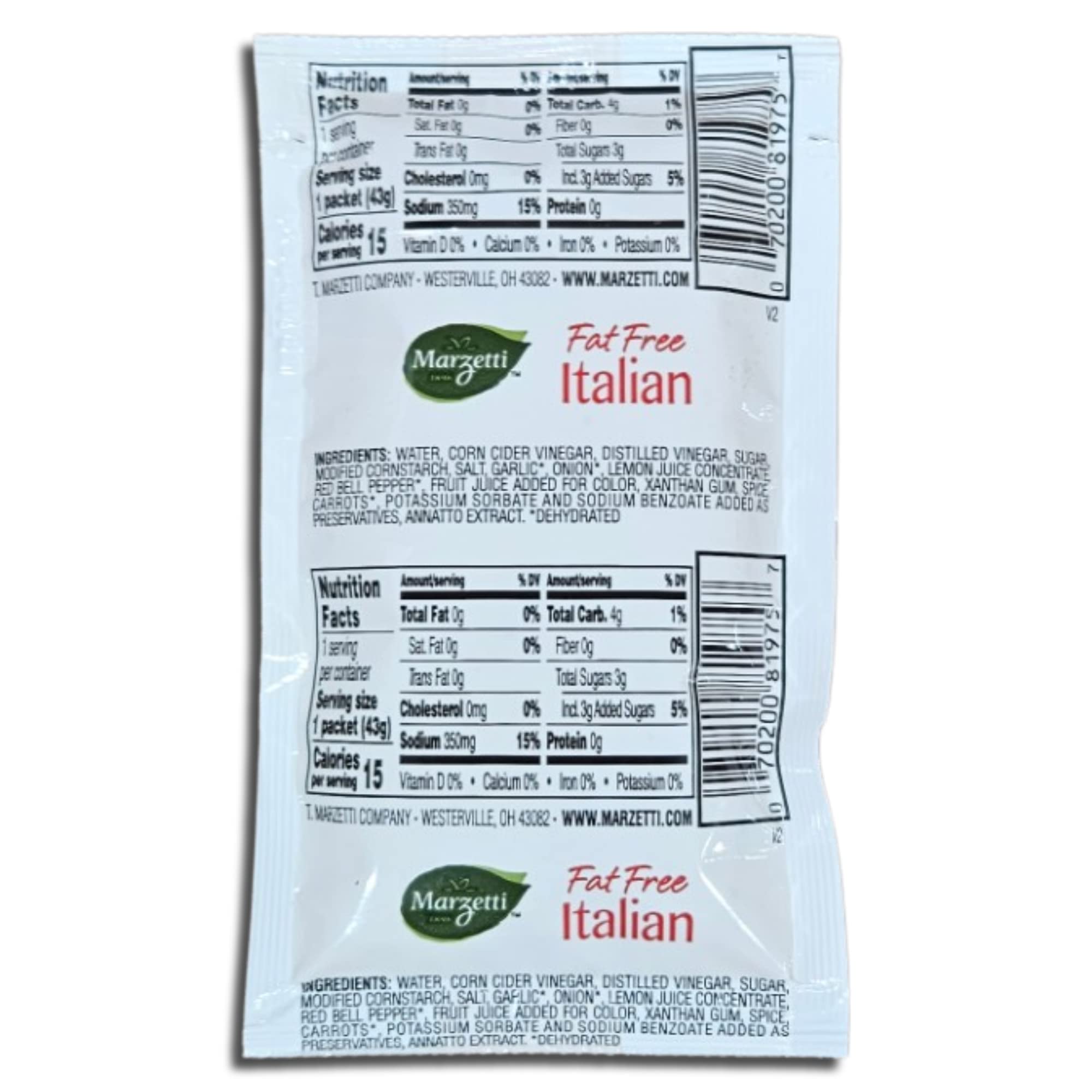 Fat Free Italian Dressing Value Pack | 1.5 Ounce | Pack of 20 5