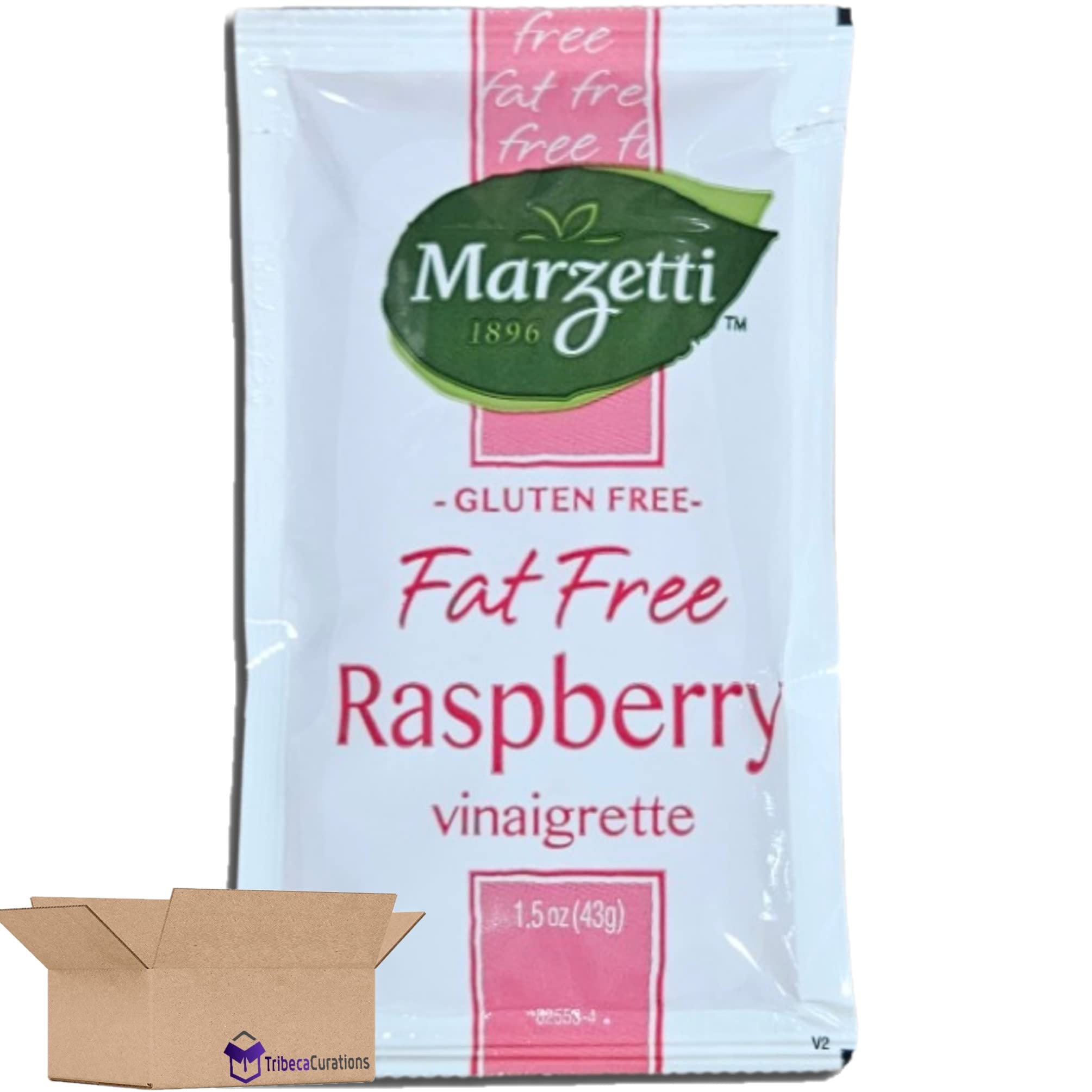 Fat Free Raspberry Vinaigrette Dressing Value Pack | 1.5 Ounce | Pack of 20