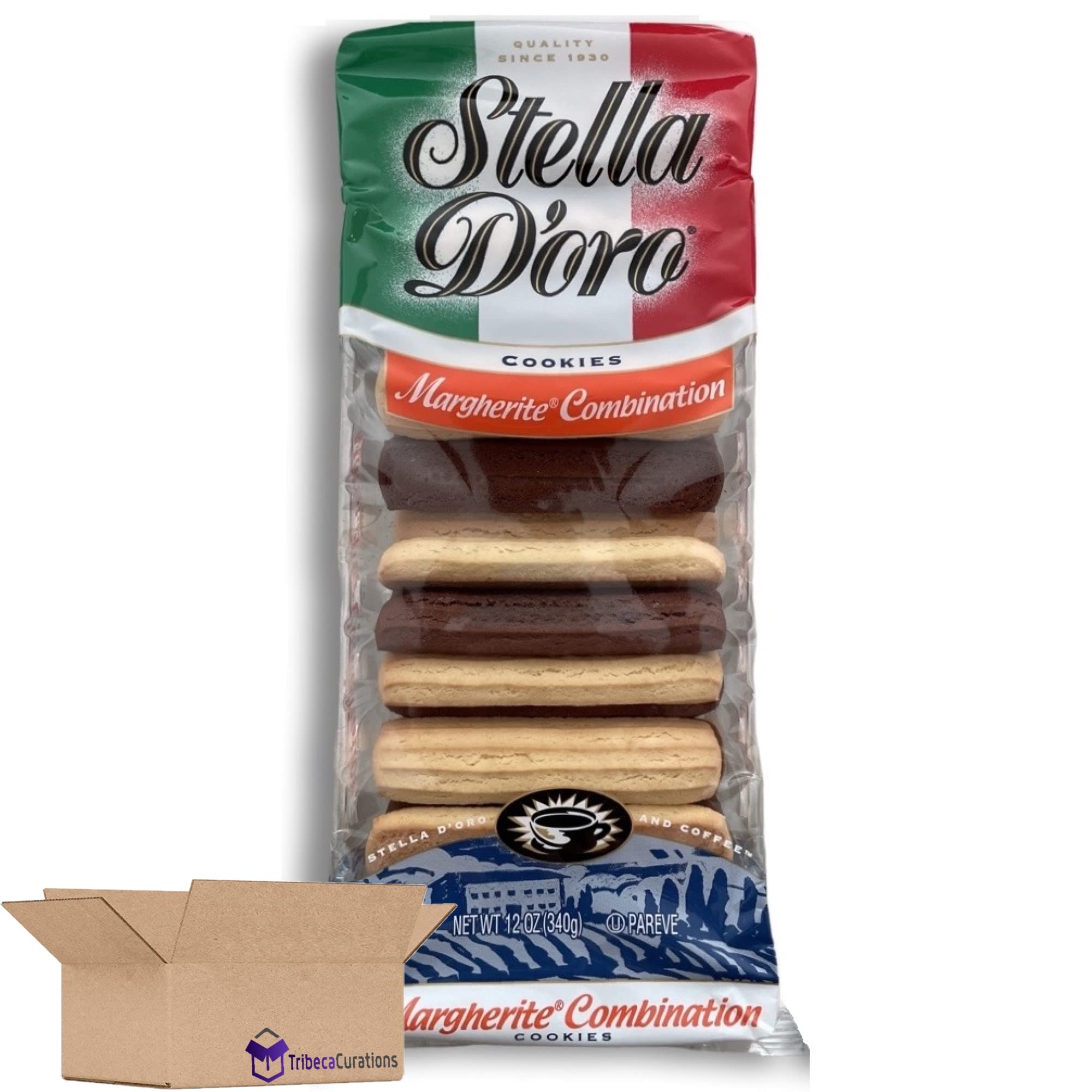 Stella D'oro Margherite Combination Cookie Value Pack | 12 Ounce | Pack of 6 3