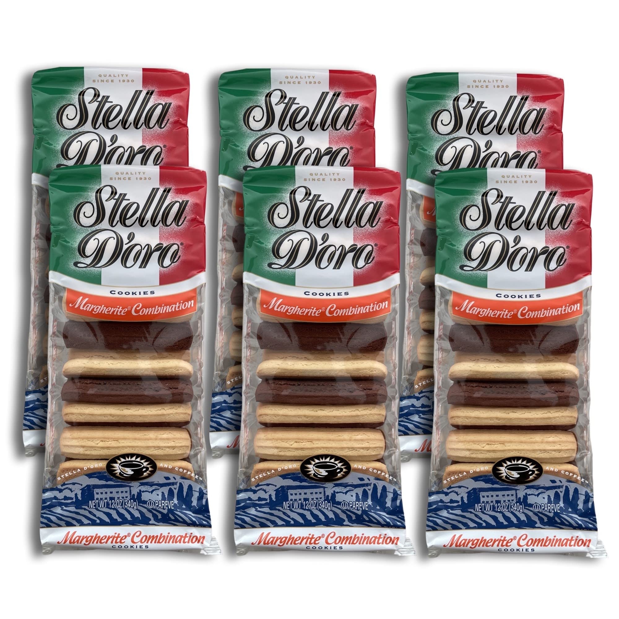 Stella D'oro Margherite Combination Cookie Value Pack | 12 Ounce | Pack of 6 4