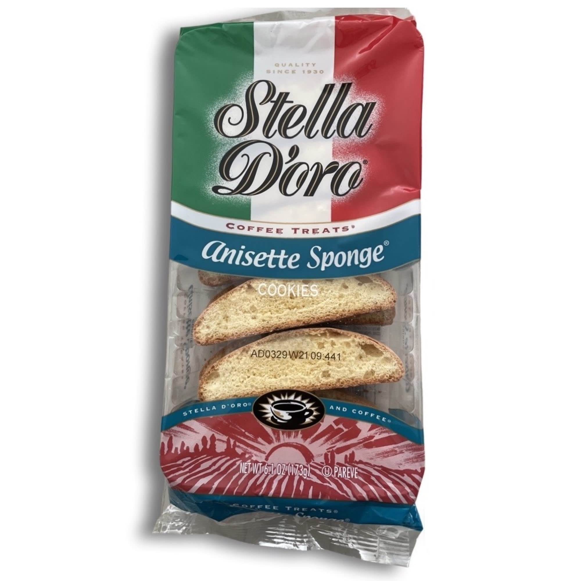 Stella D'oro Anisette Sponge Cookie Value Pack | 6.1 Ounce | Pack of 6 5