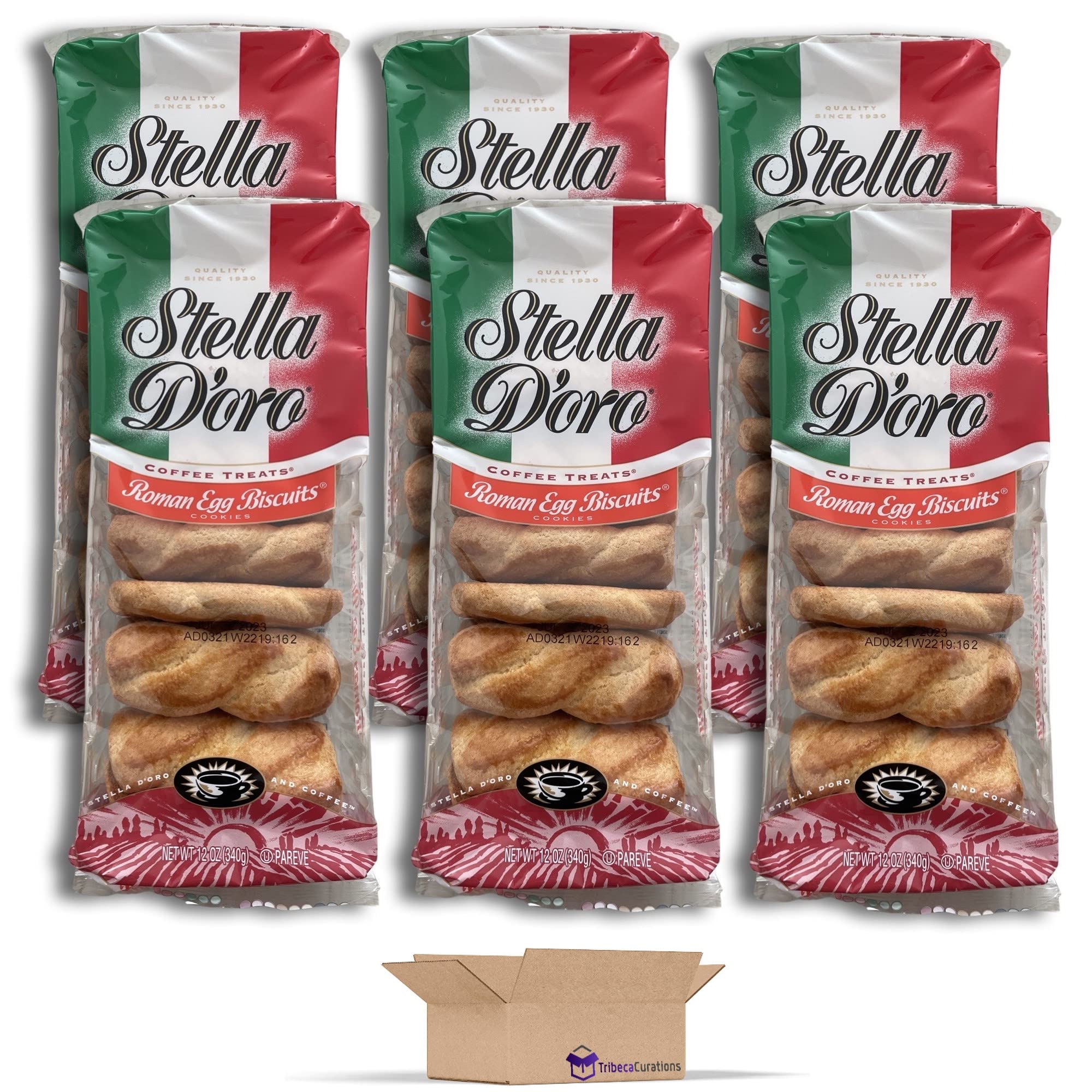 Stella D'oro Roman Egg Biscuits Value Pack | 12 Ounce | Pack of 6 2
