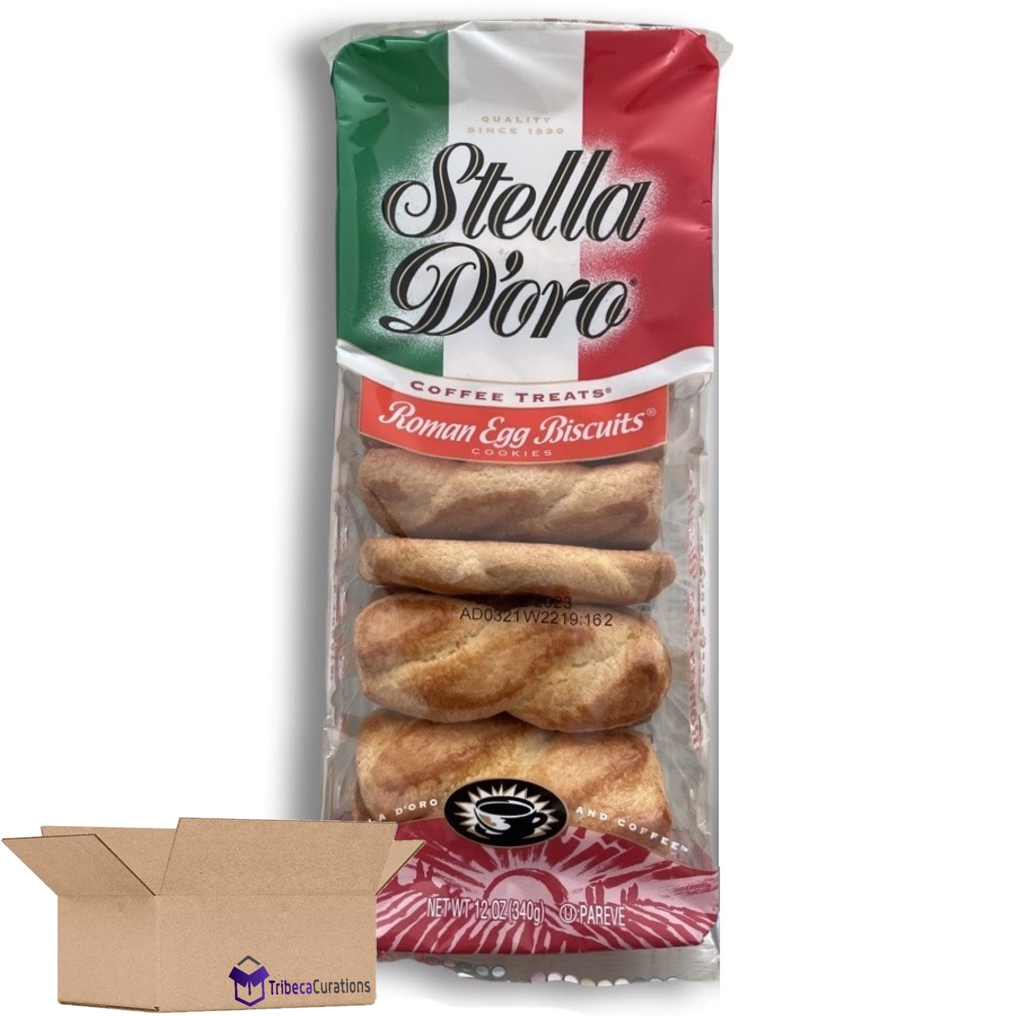 Stella D'oro Roman Egg Biscuits Value Pack | 12 Ounce | Pack of 6 3