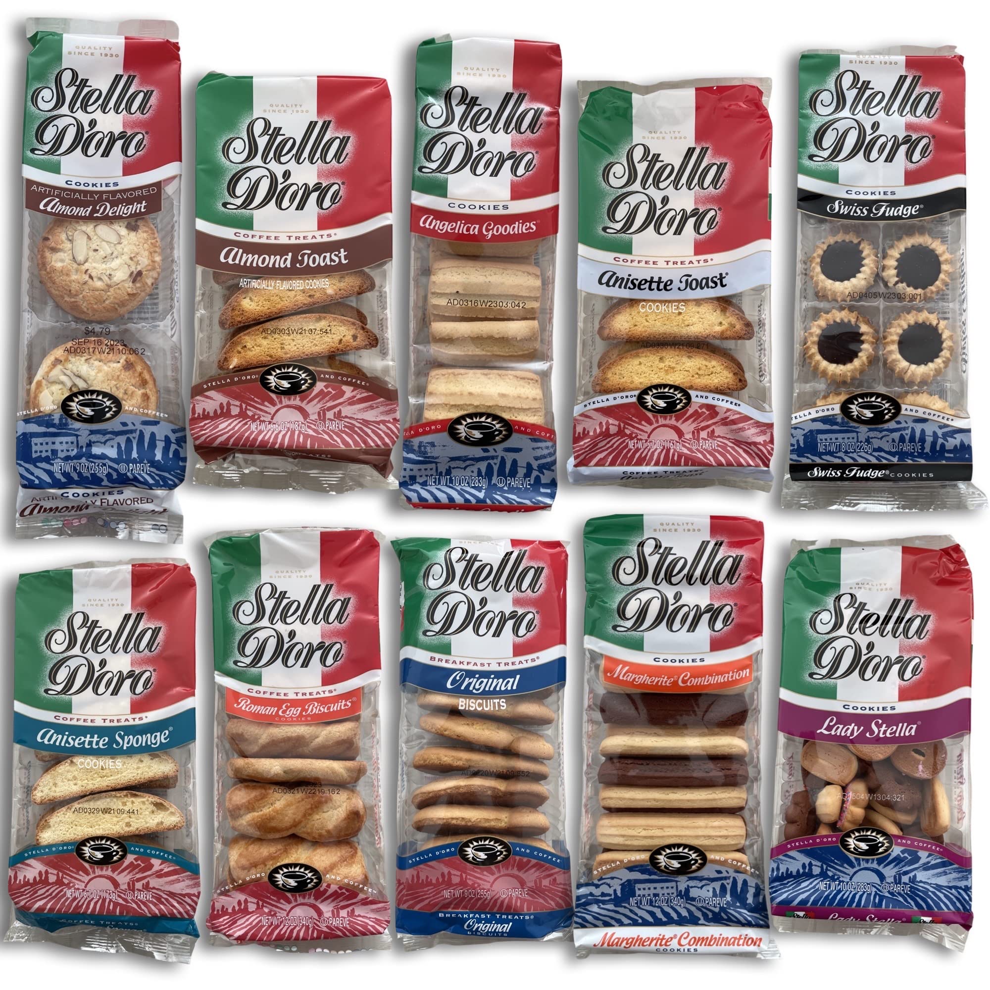 Stella D'oro Swiss Fudge Cookie Value Pack | 8 Ounce | Pack of 6 6