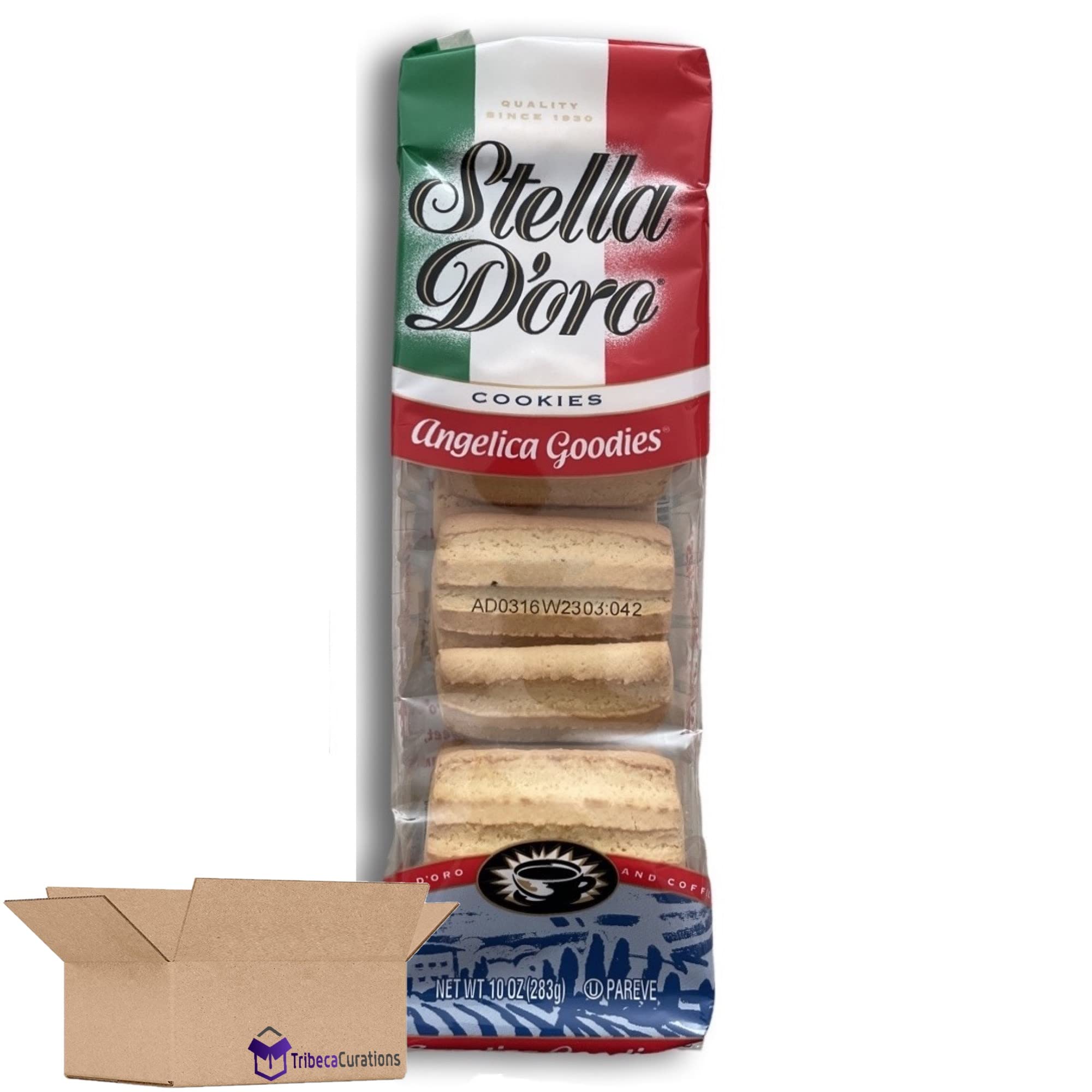 Stella D'oro Angelica Goodies Cookie Value Pack | 10 Ounce | Pack of 6 3
