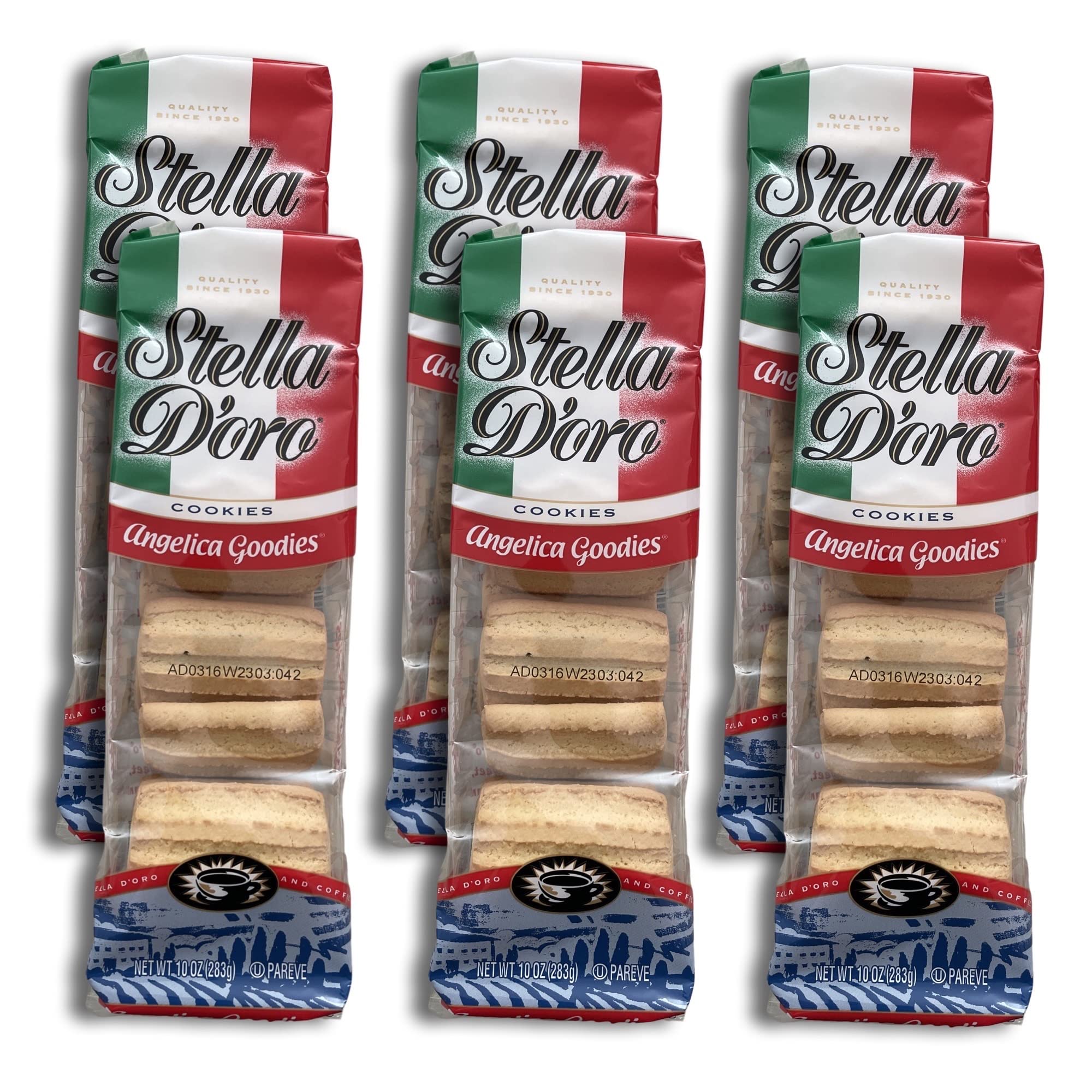 Stella D'oro Angelica Goodies Cookie Value Pack | 10 Ounce | Pack of 6 4