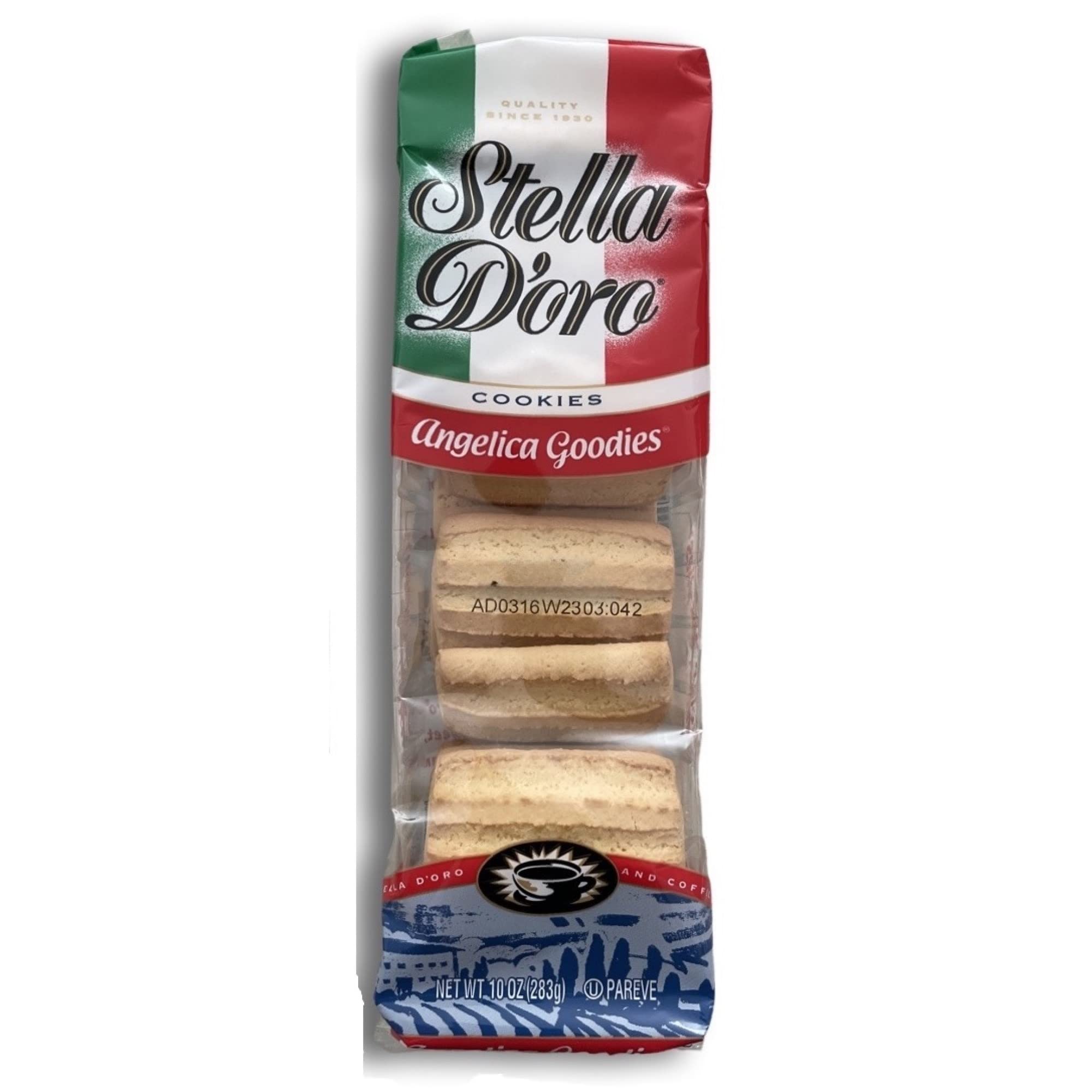 Stella D'oro Angelica Goodies Cookie Value Pack | 10 Ounce | Pack of 6 5