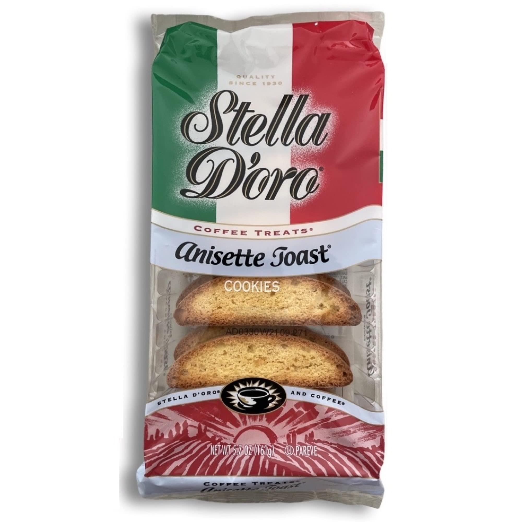 Stella D'oro Anisette Toast Cookie Value Pack | 5.7 Ounce | Pack of 6 2