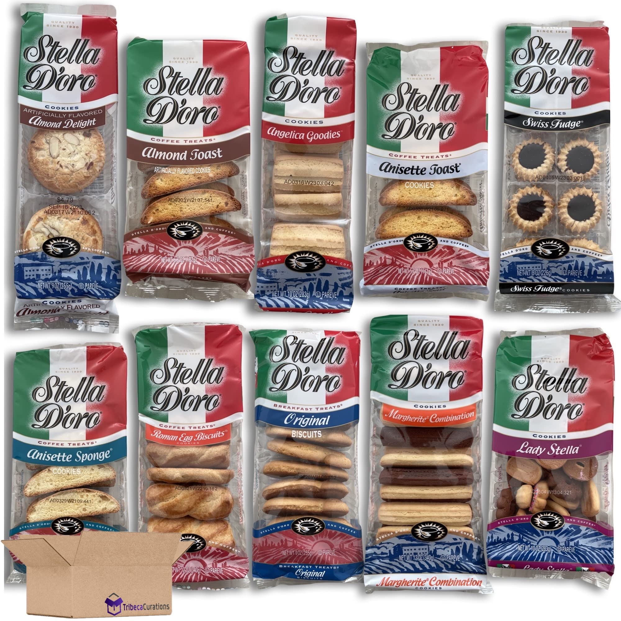 Stella 10 Flavor Ultimate Cookie Variety Pack | Pack of 10
