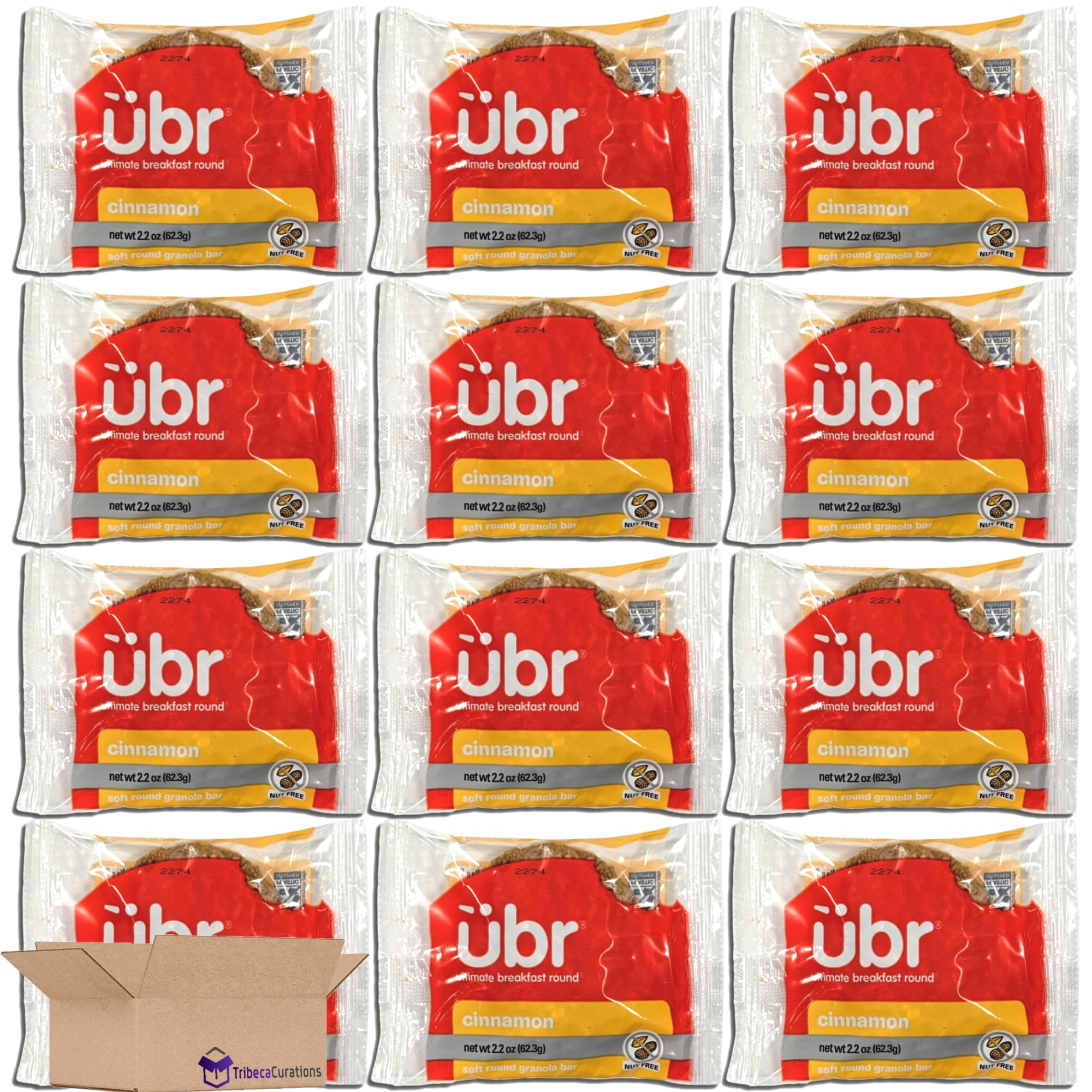 Rich's Individually Wrapped School Round Cinnamon Granola Breakfast Rounds, 12 Pack 2