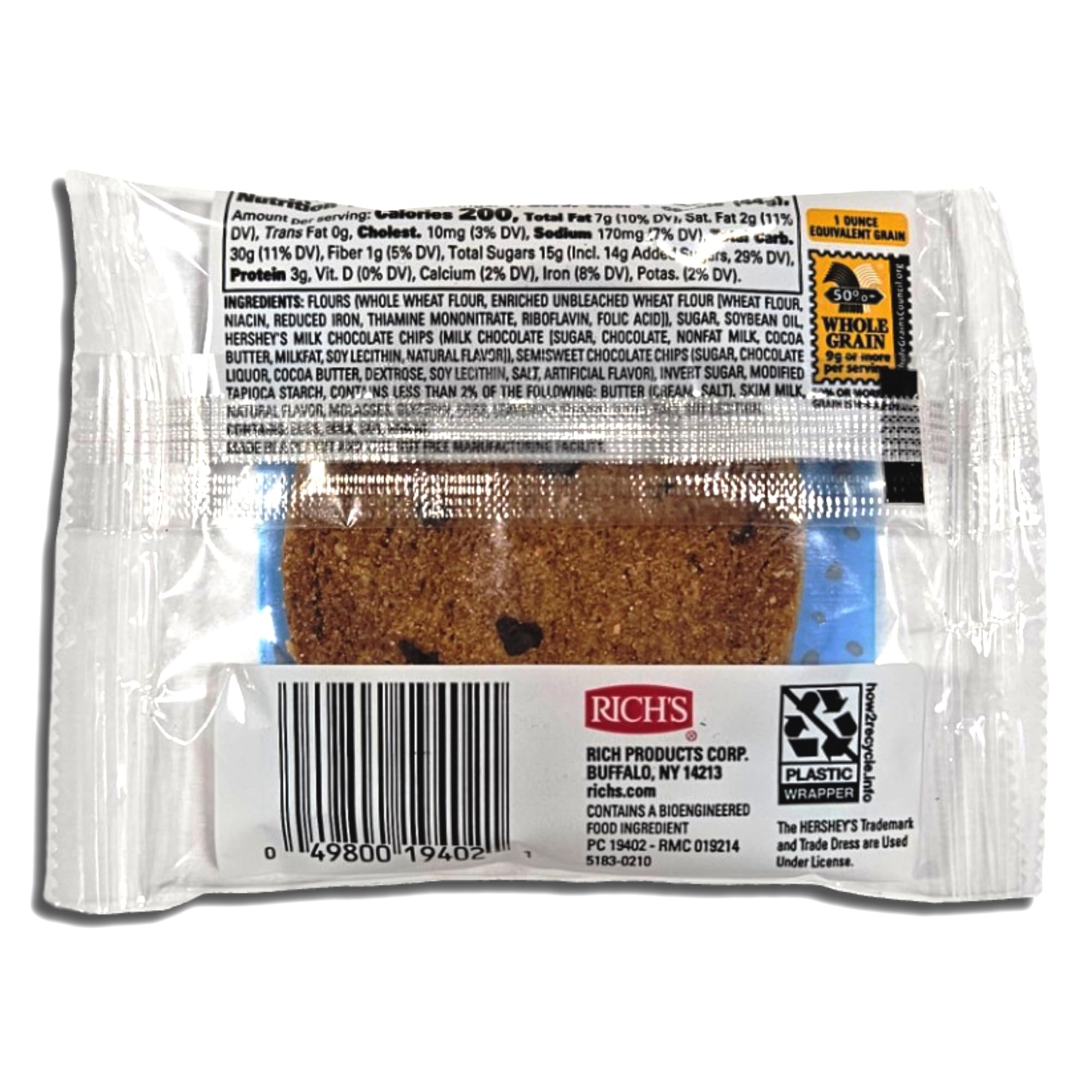 Rich's School Snacks Whole Grain Chocolate Chip Cookies | 12 Pack 4