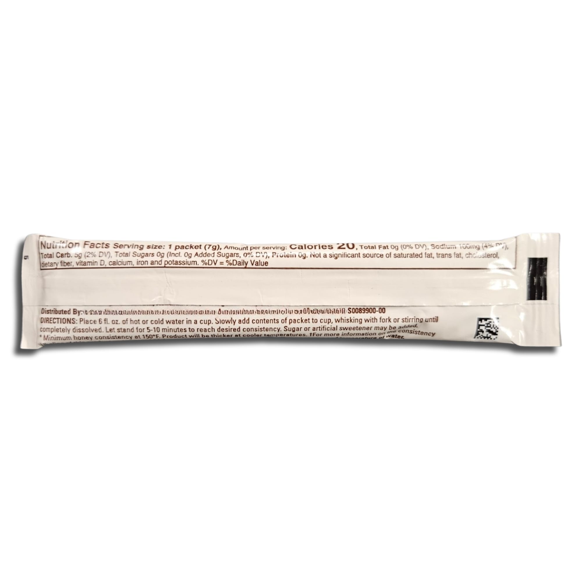 Thickened Decaffeinated Coffee Powder | Honey Consistency (#3 Moderately Thick) | .25 Ounce Stick | Pack of 72 4