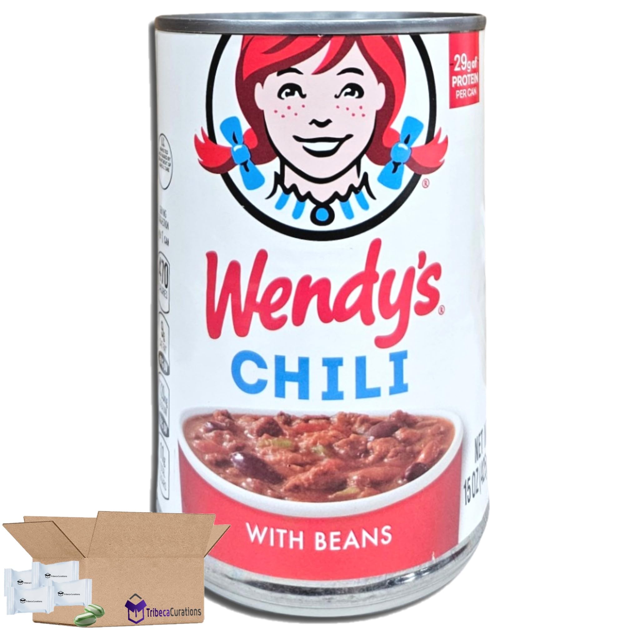 Wendy Chili With Beans Value Pack | 15 Ounce Can | Pack of 4 3