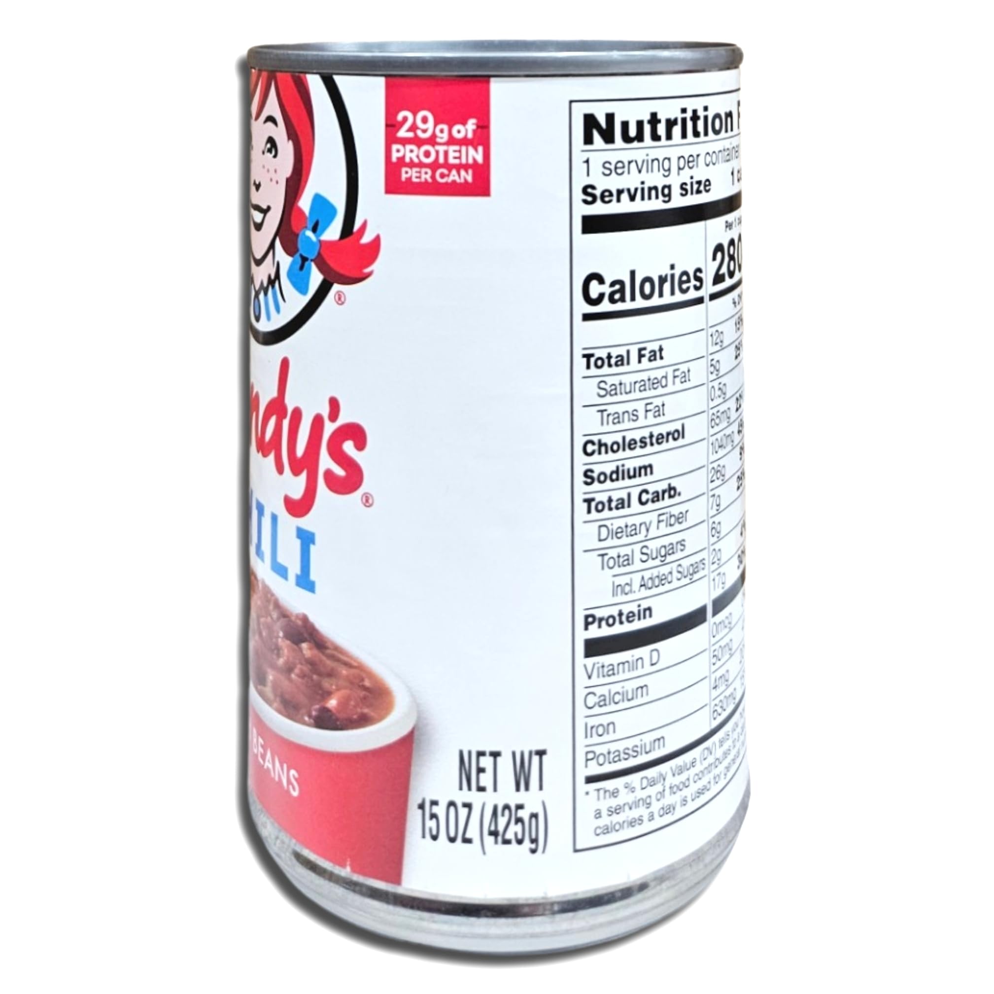 Wendy Chili With Beans Value Pack | 15 Ounce Can | Pack of 4 4