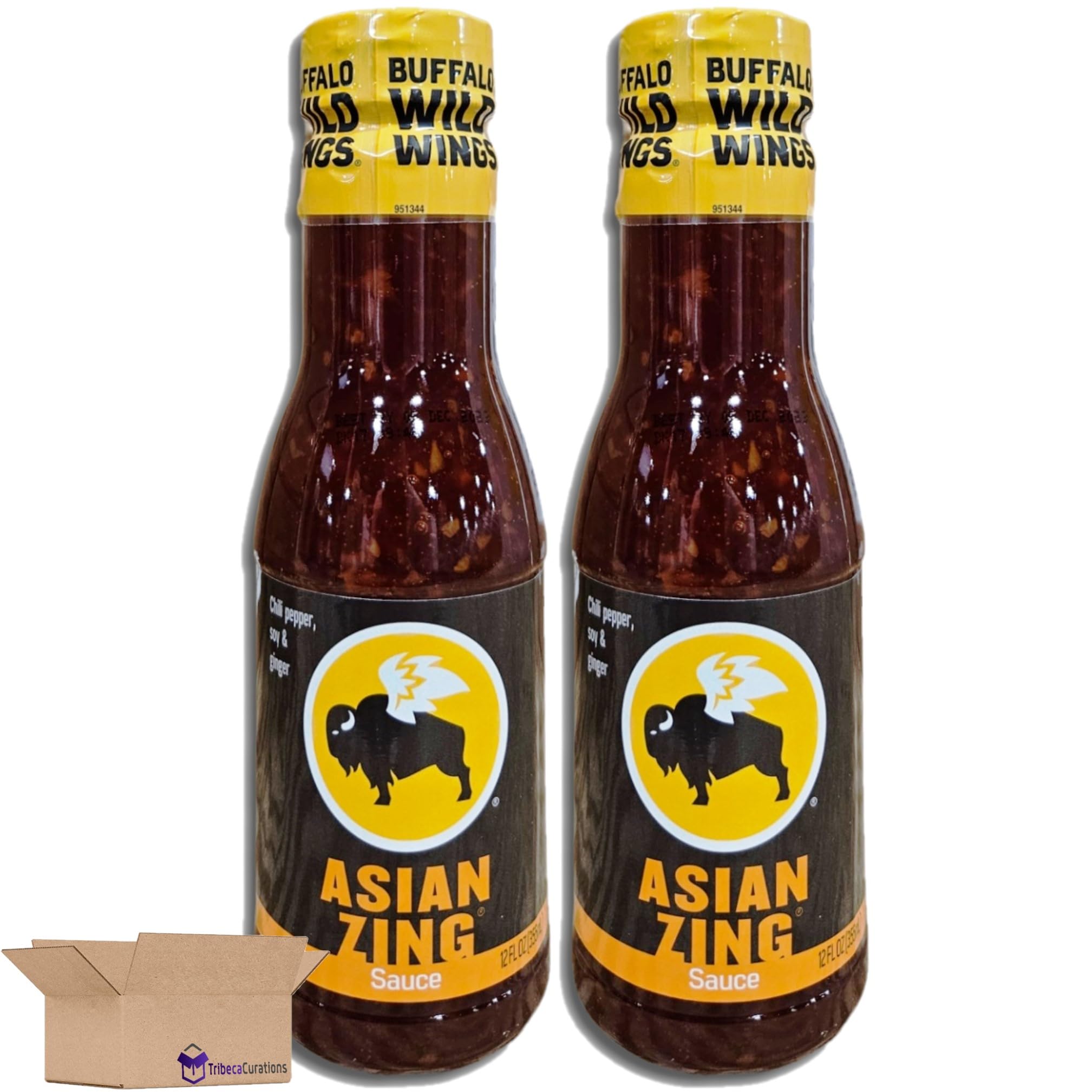 Buffalo Wild Wings Asian Zing Sauce | 12 Fl Oz | Pack of 2